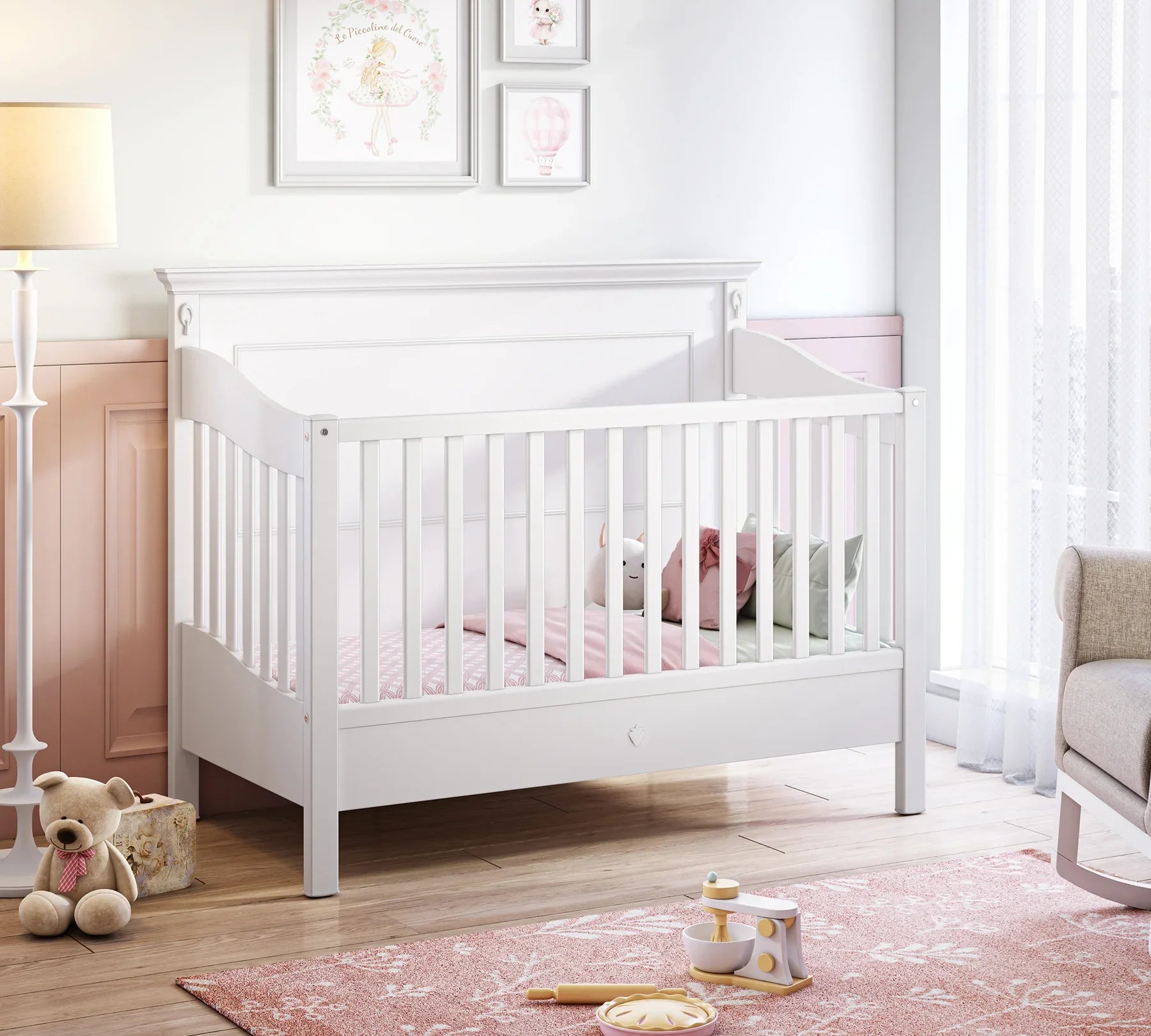 Дневно легло Romantic baby (70/140см)