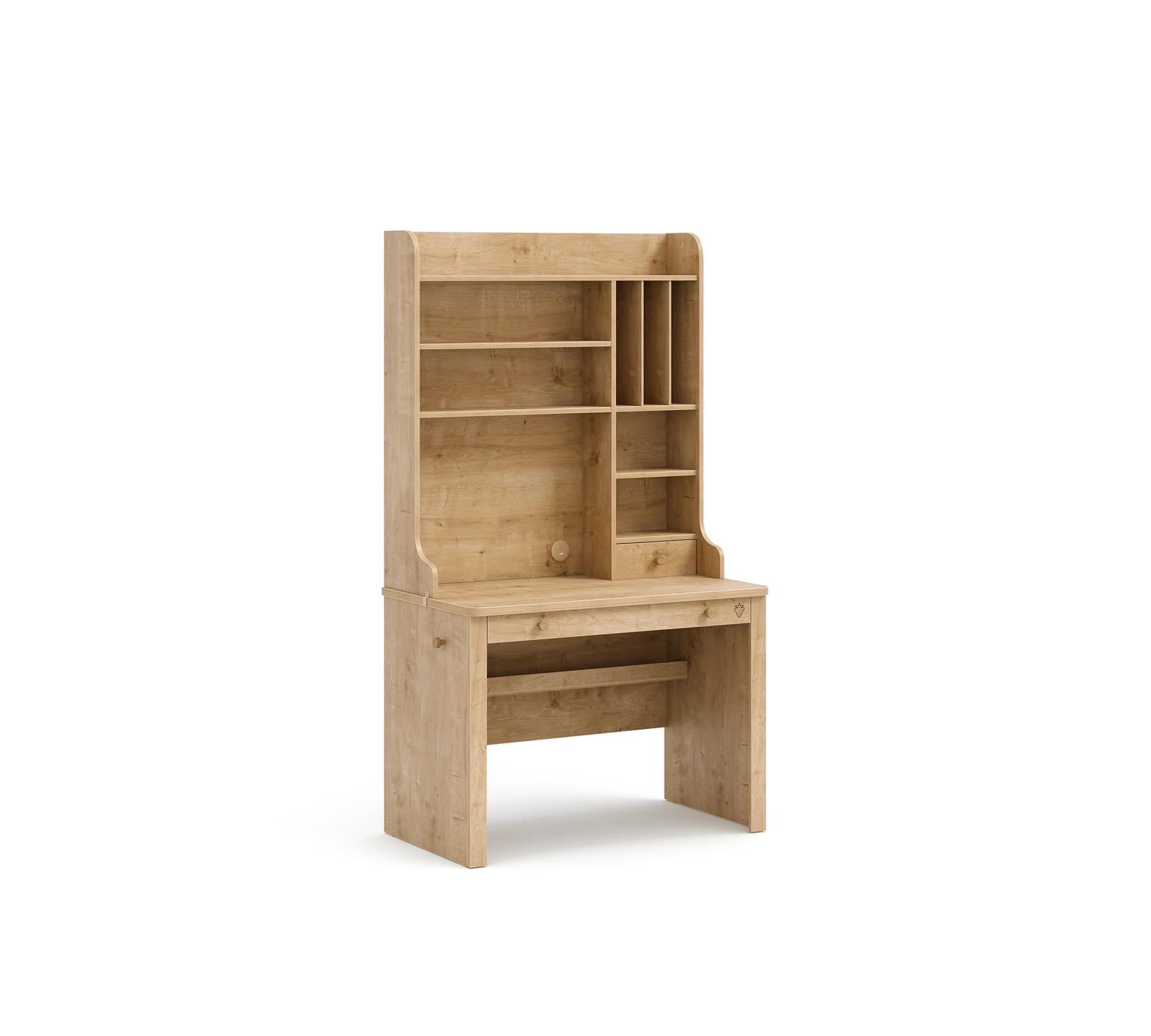 Надстройка за бюро «Mocha» + USB зарядна станция, размер 102x108x33