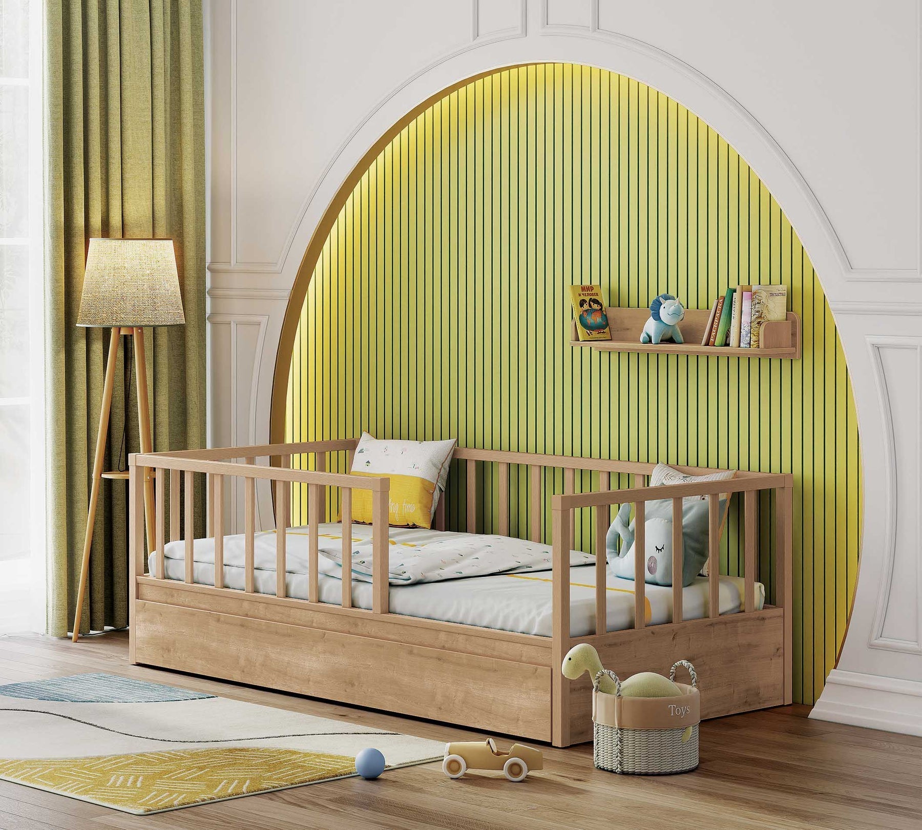 Легло «Mocha Alfa» за матрак 100х200см