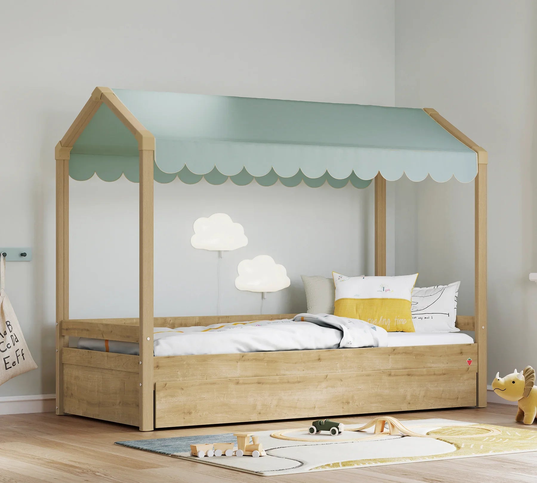 Легло - къщичка «Mocha» с размер 90х200см