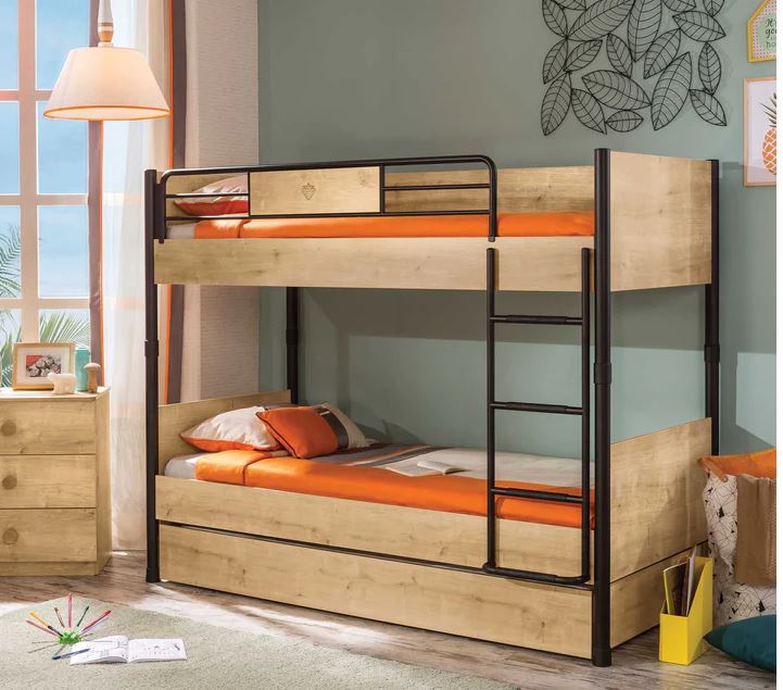 Двуетажно легло «Mocha» за матраци 90х200см