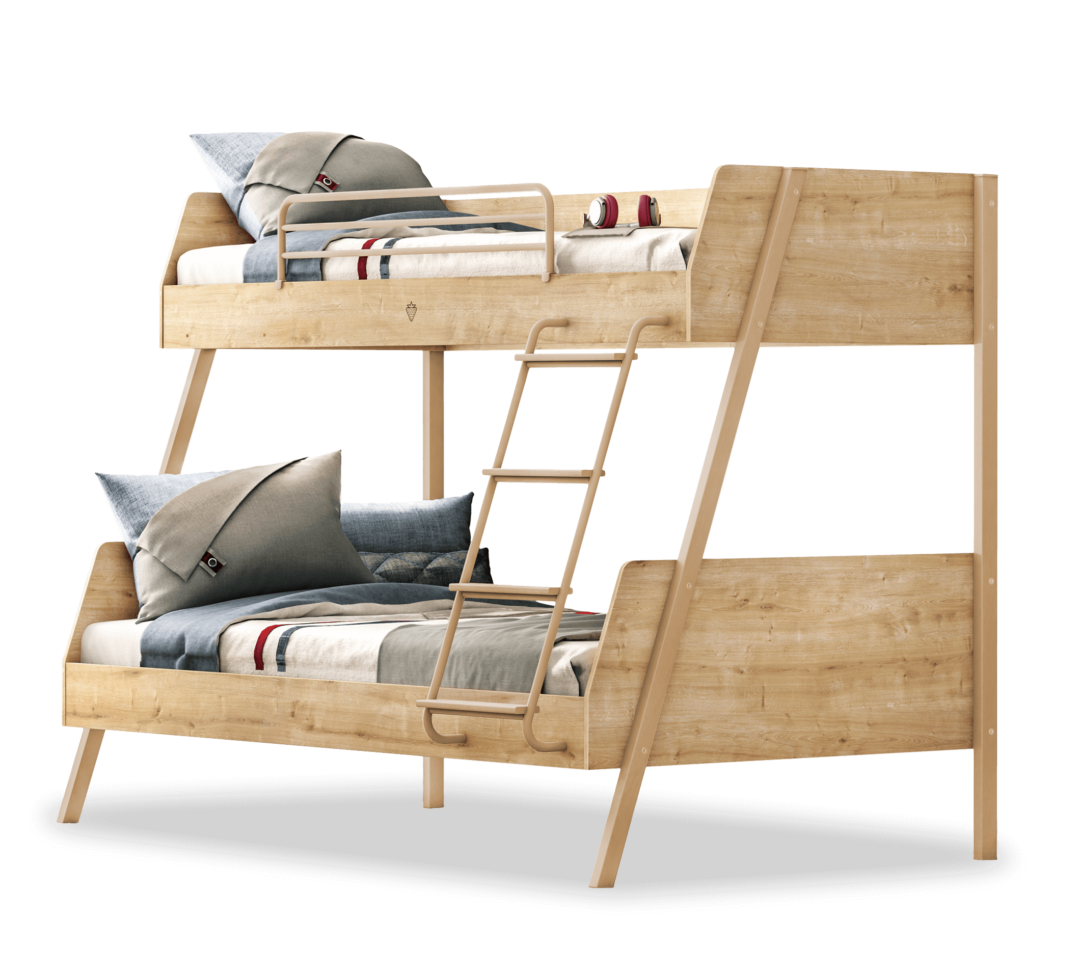 Голямо двуетажно легло Mocha (90x200-120x200 см)