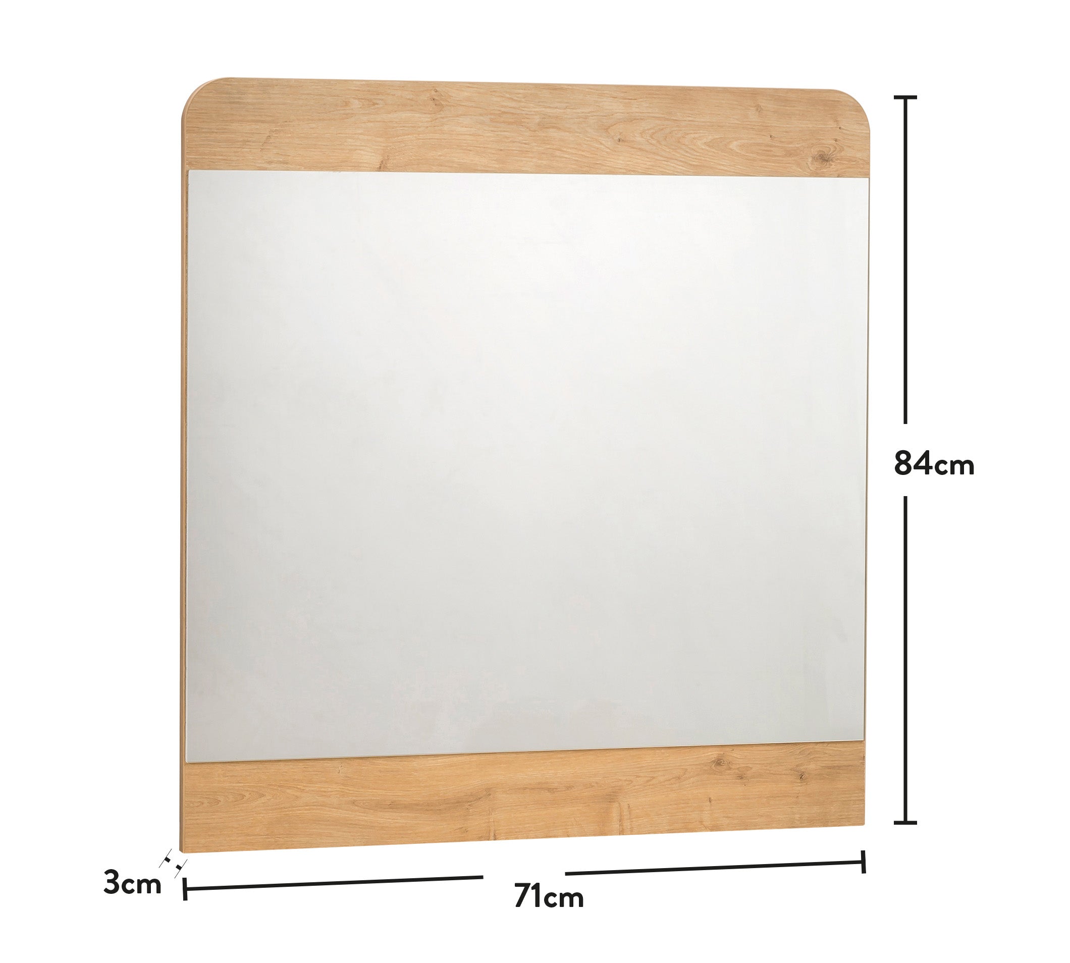 Огледало «Mocha» с размер 71х75х2см