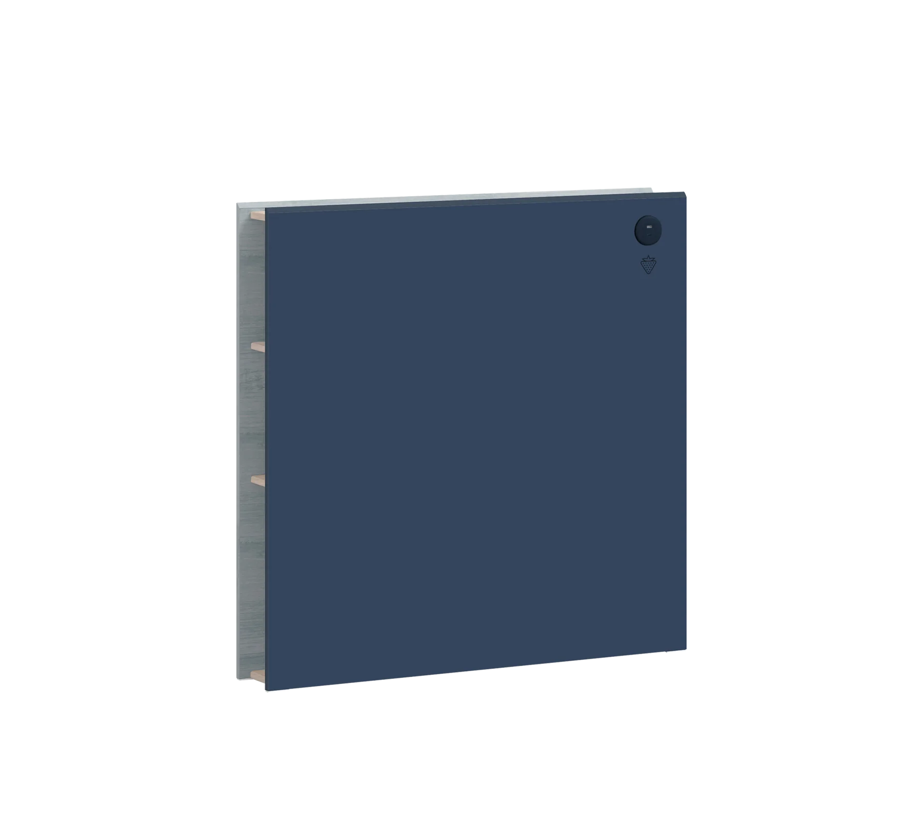 Табла за легло «Trio» с рафтове за книги, с USB зарядна станция, размер 100 см