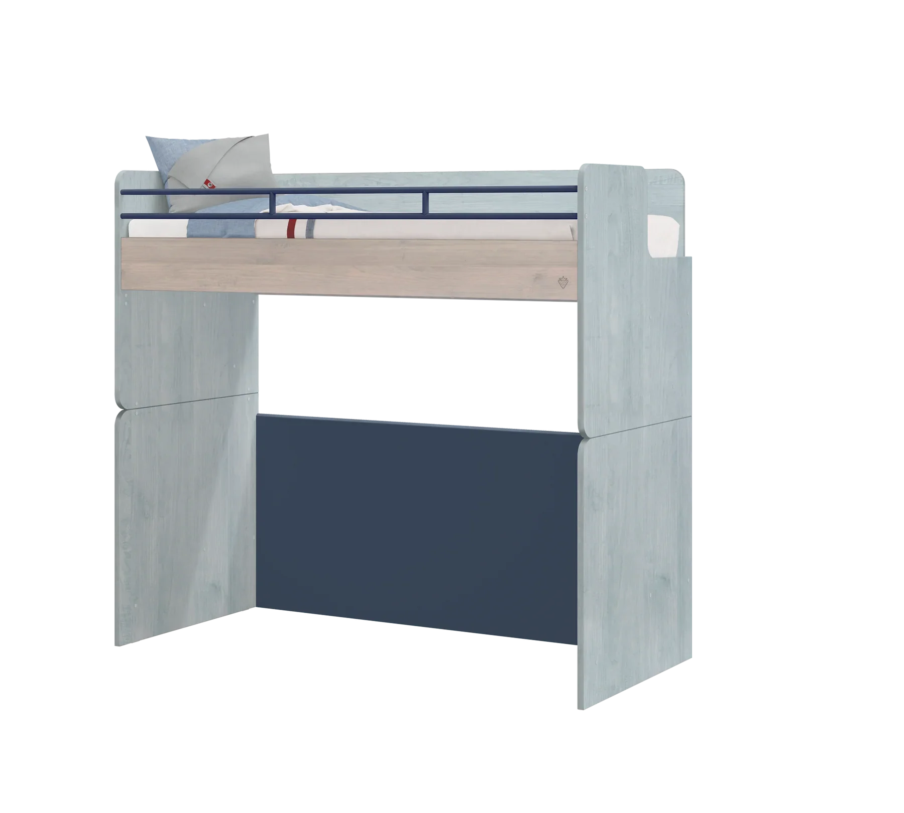 Основа за модулно двуетажно легло «Studio Trio»