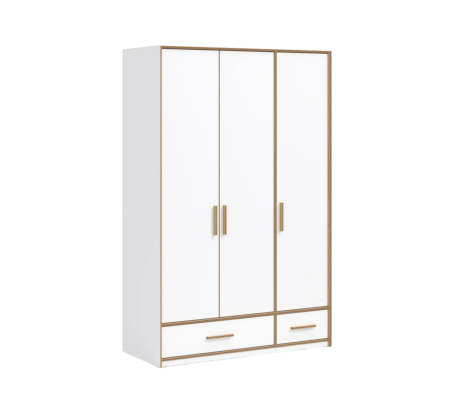Трикрилен гардероб «Modera New» - ширина 138см