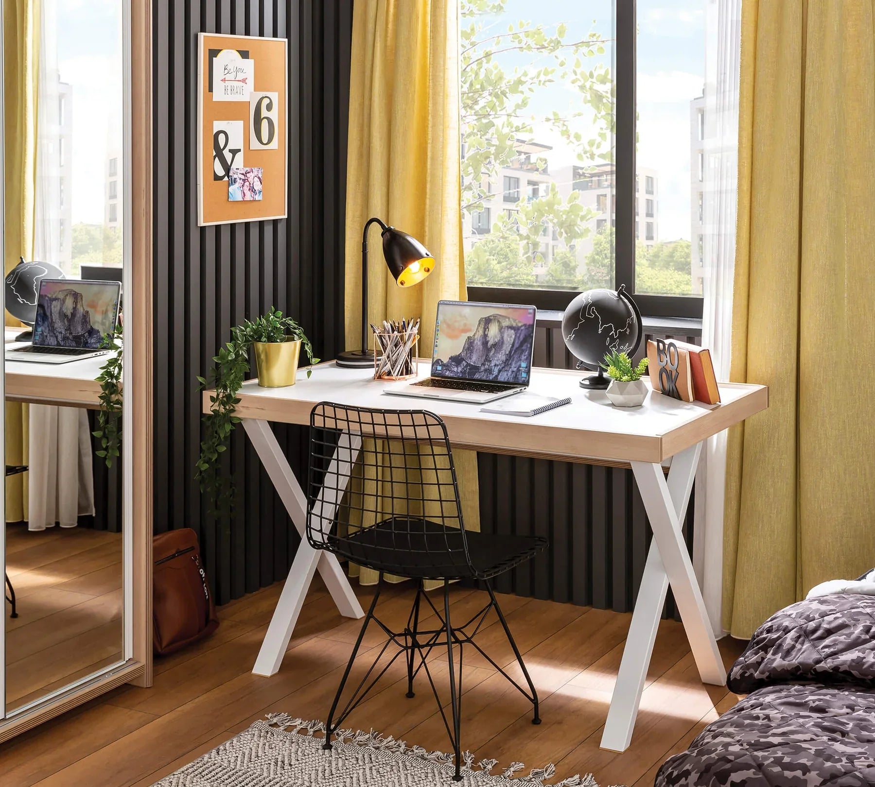 Бюро «Modera» с размер 130x76x70