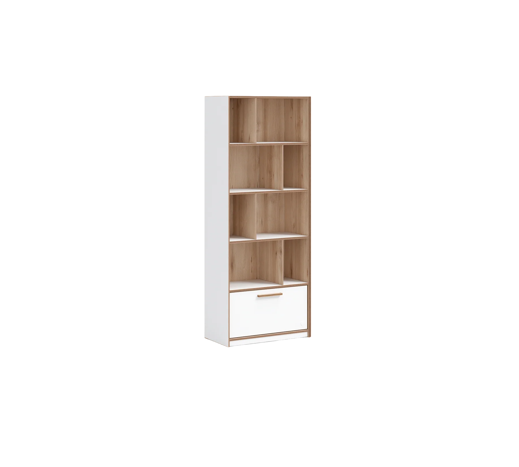 Библиотека «Modera» с чекмедже, размер 70x181x38см