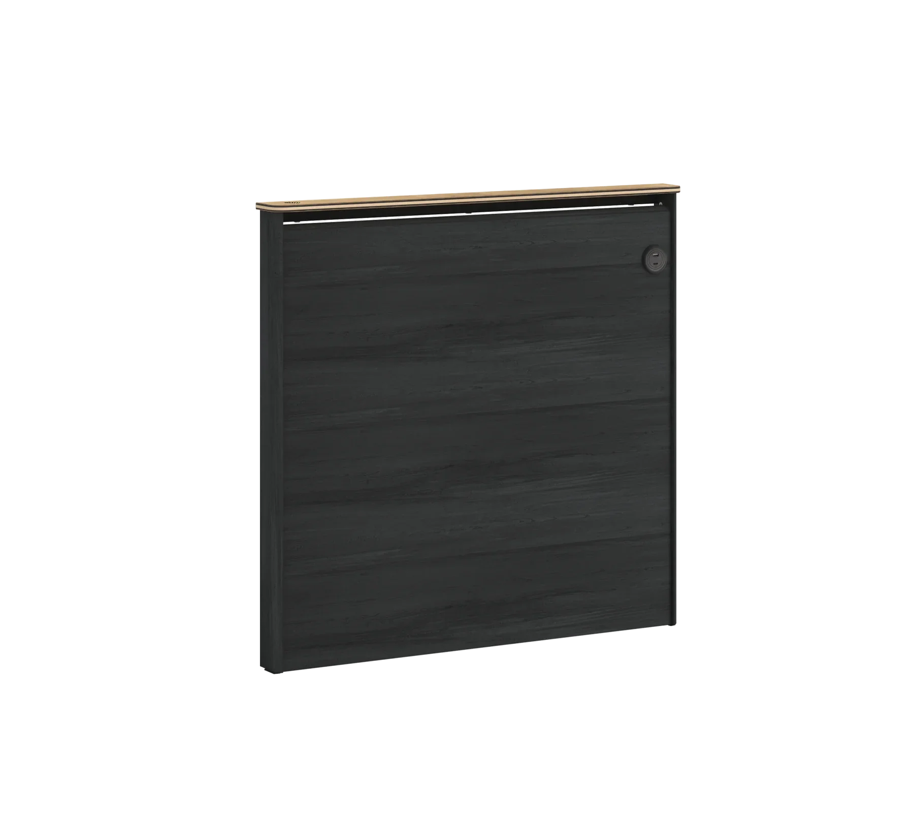 Табла за легло «Black» с USB зарядна станция