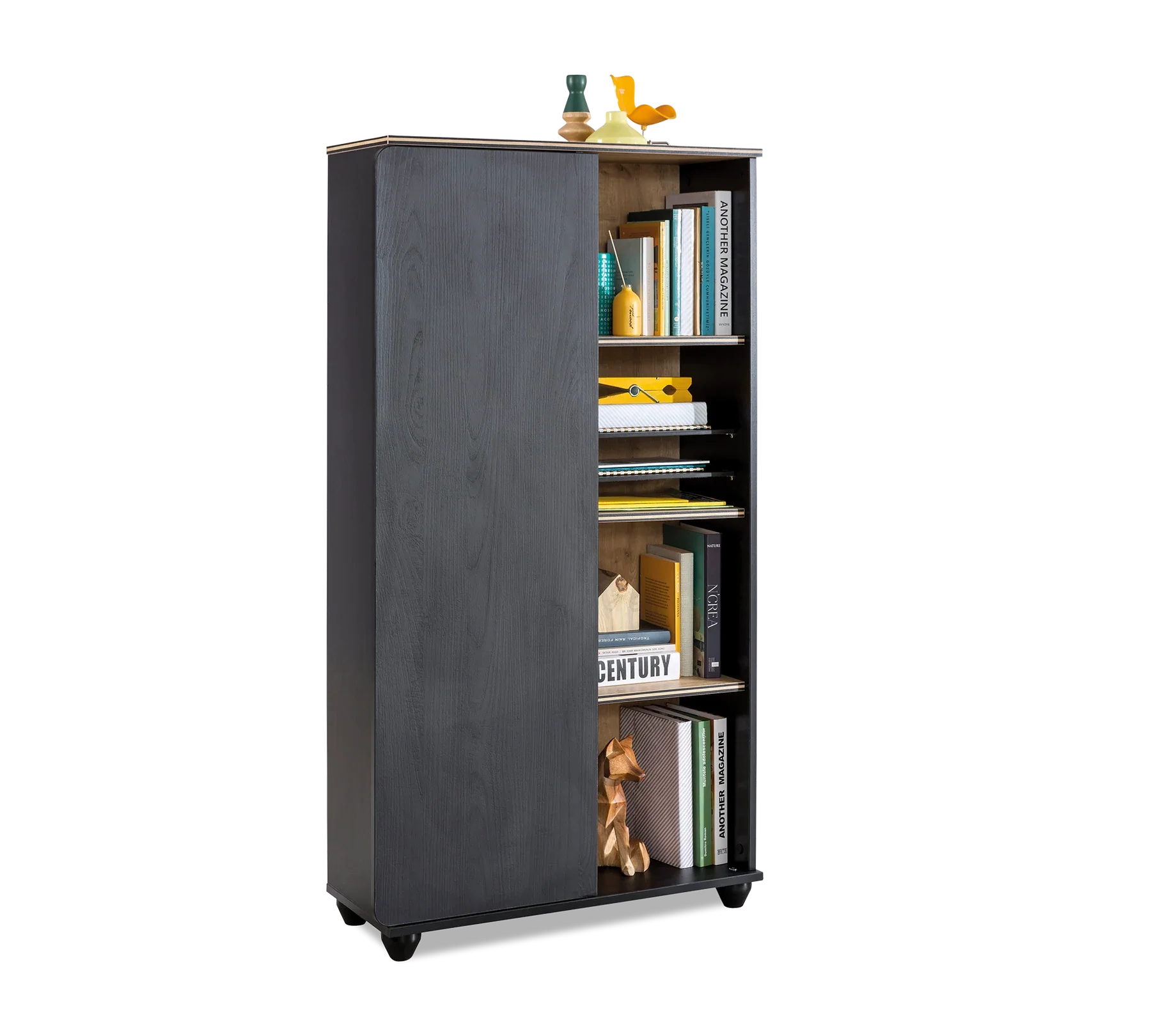 Етажерка «Black» с размер 77x140x30см