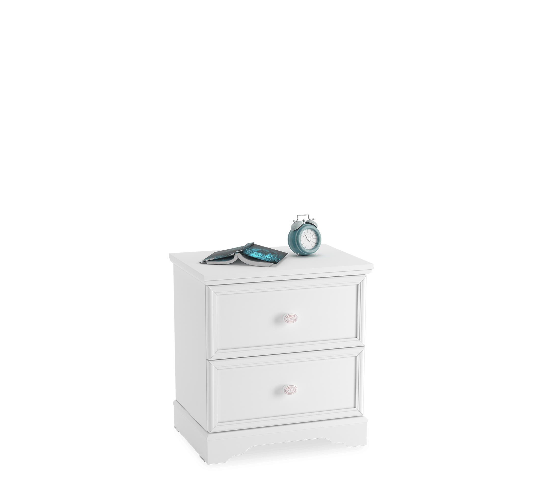 Нощно шкафче Rustic White