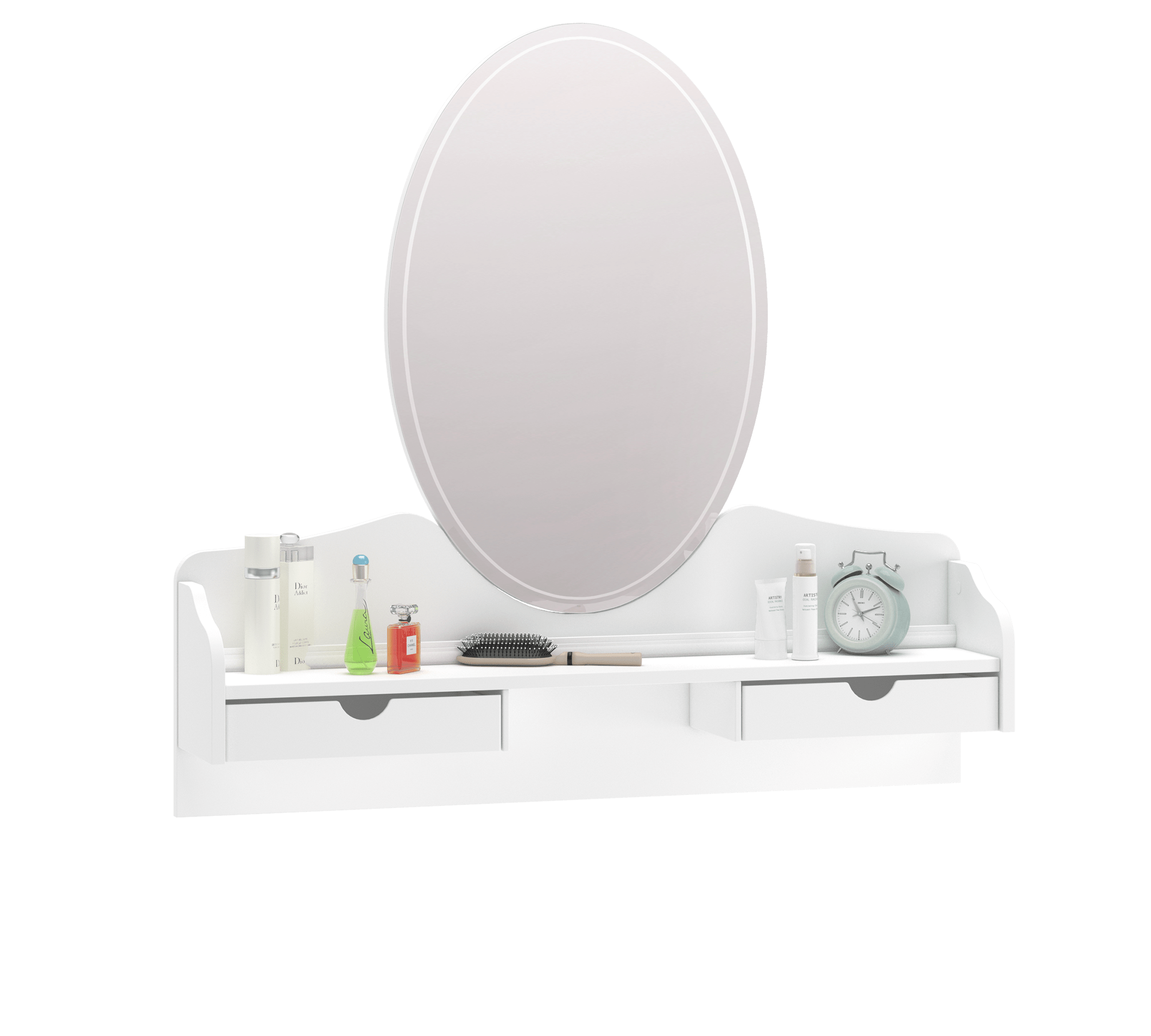 Огледало за скрин Rustic White