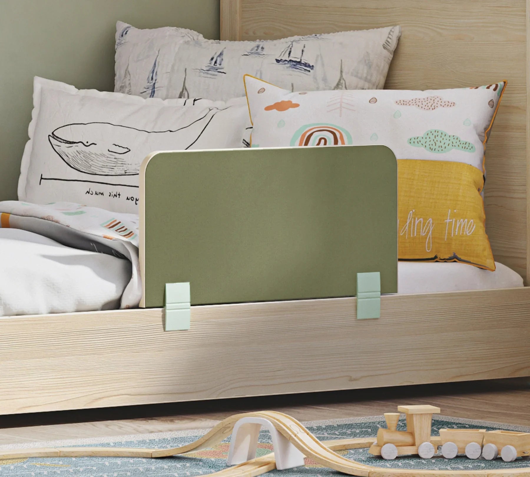 Предпазна преграда за легло «Montes Natural» с размер 55х2.5х29см