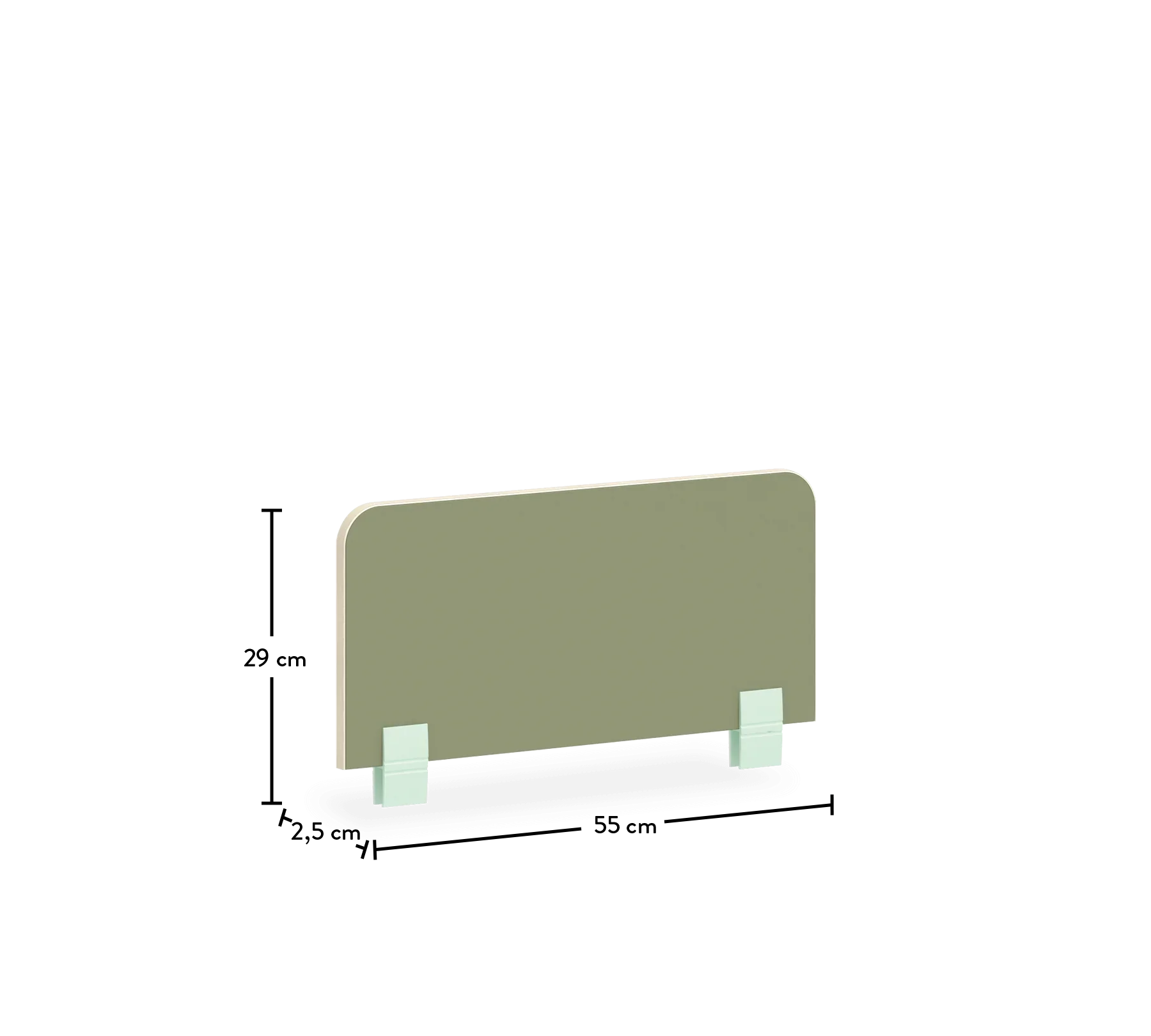 Предпазна преграда за легло «Montes Natural» с размер 55х2.5х29см