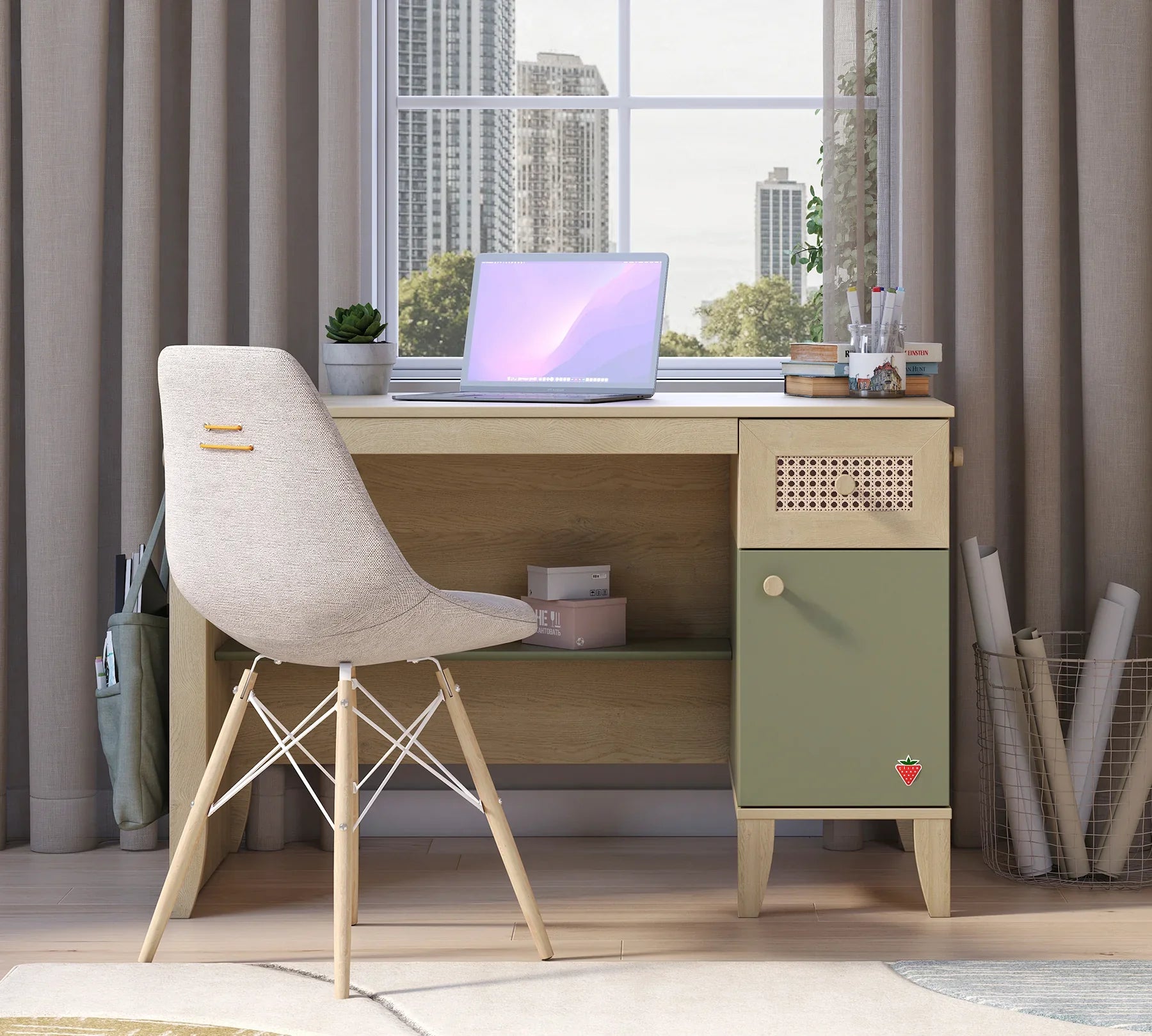 Бюро «Loof» с размер 115x75x62