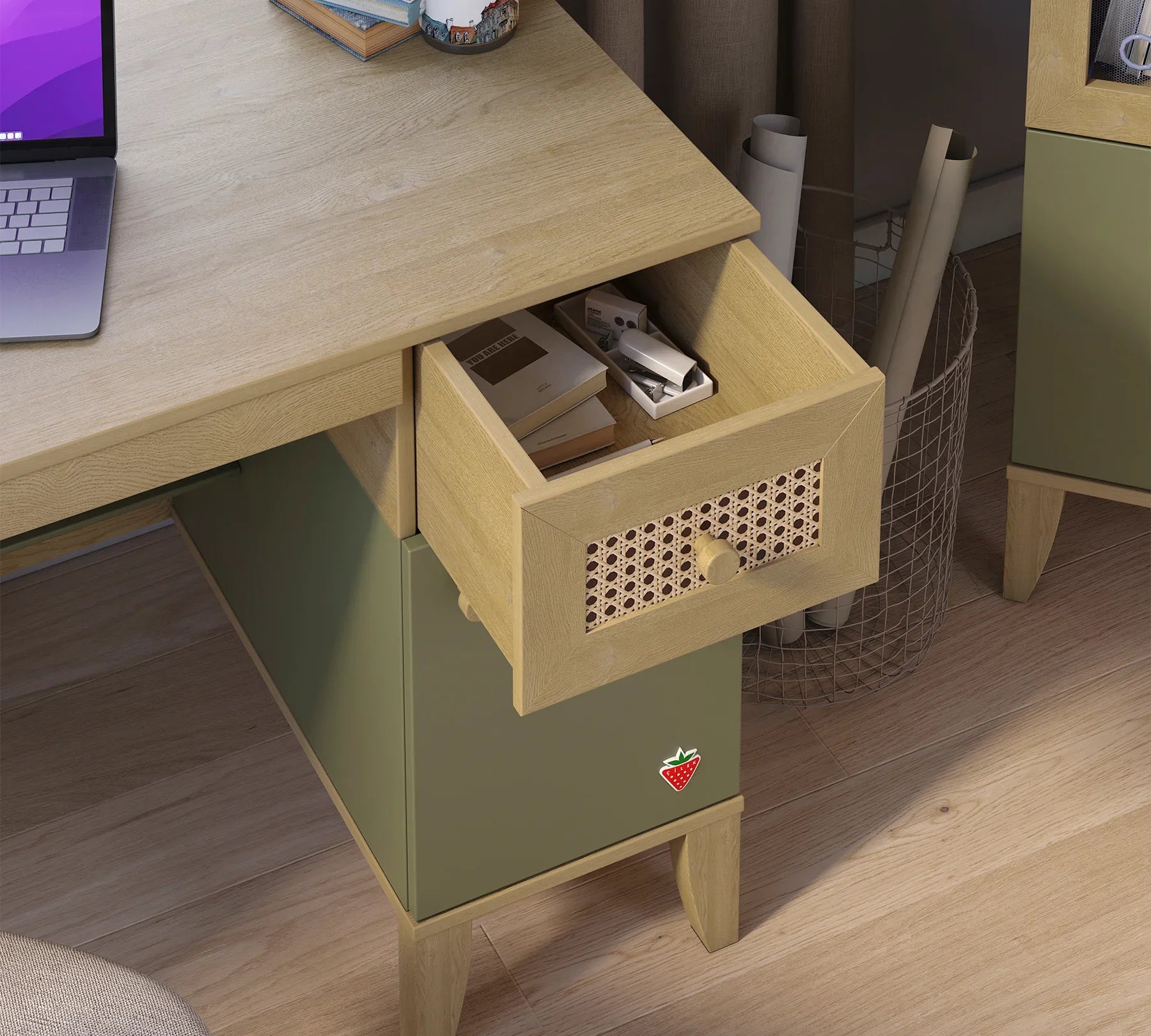 Бюро «Loof» с размер 115x75x62