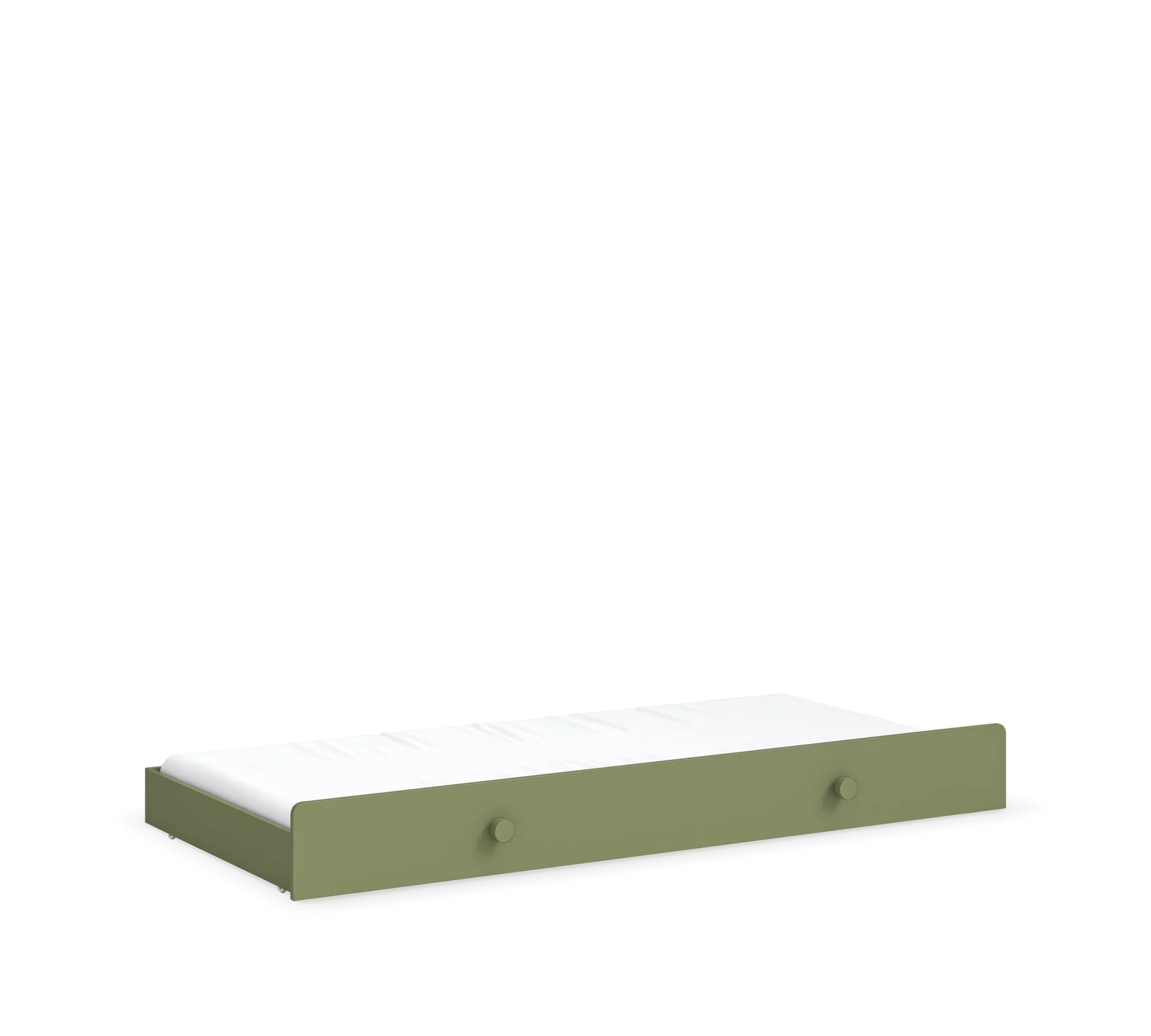 Издърпващо се легло, цвят Зелен - за дневно легло, за матрак 90х190см