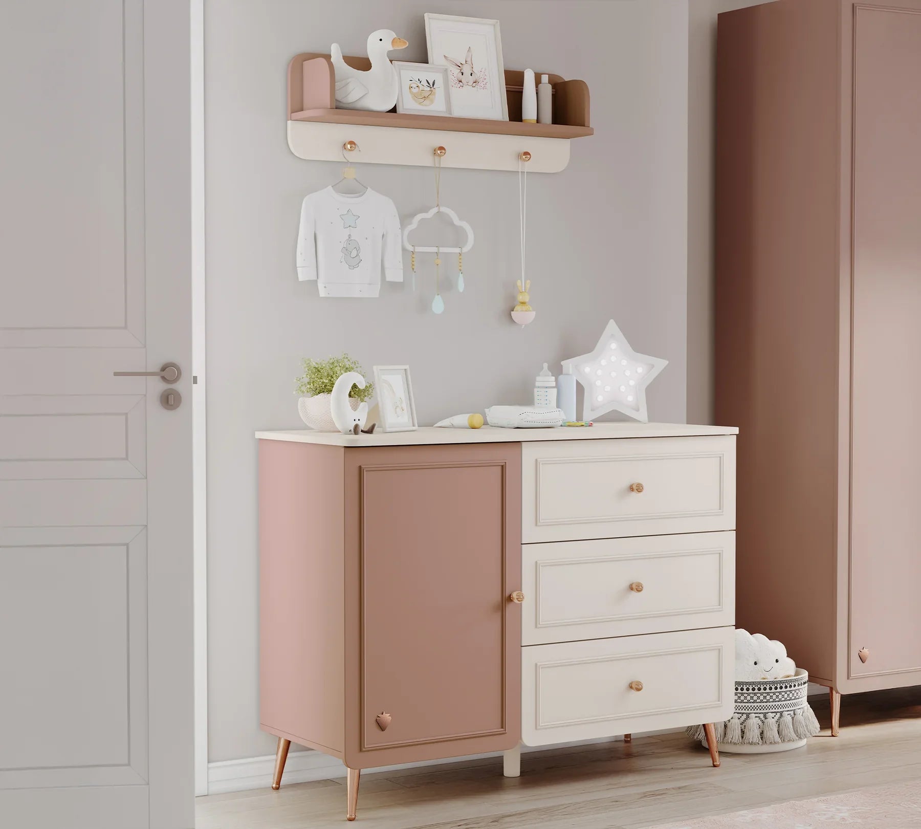 Етажерка за стена «Elegance Baby»