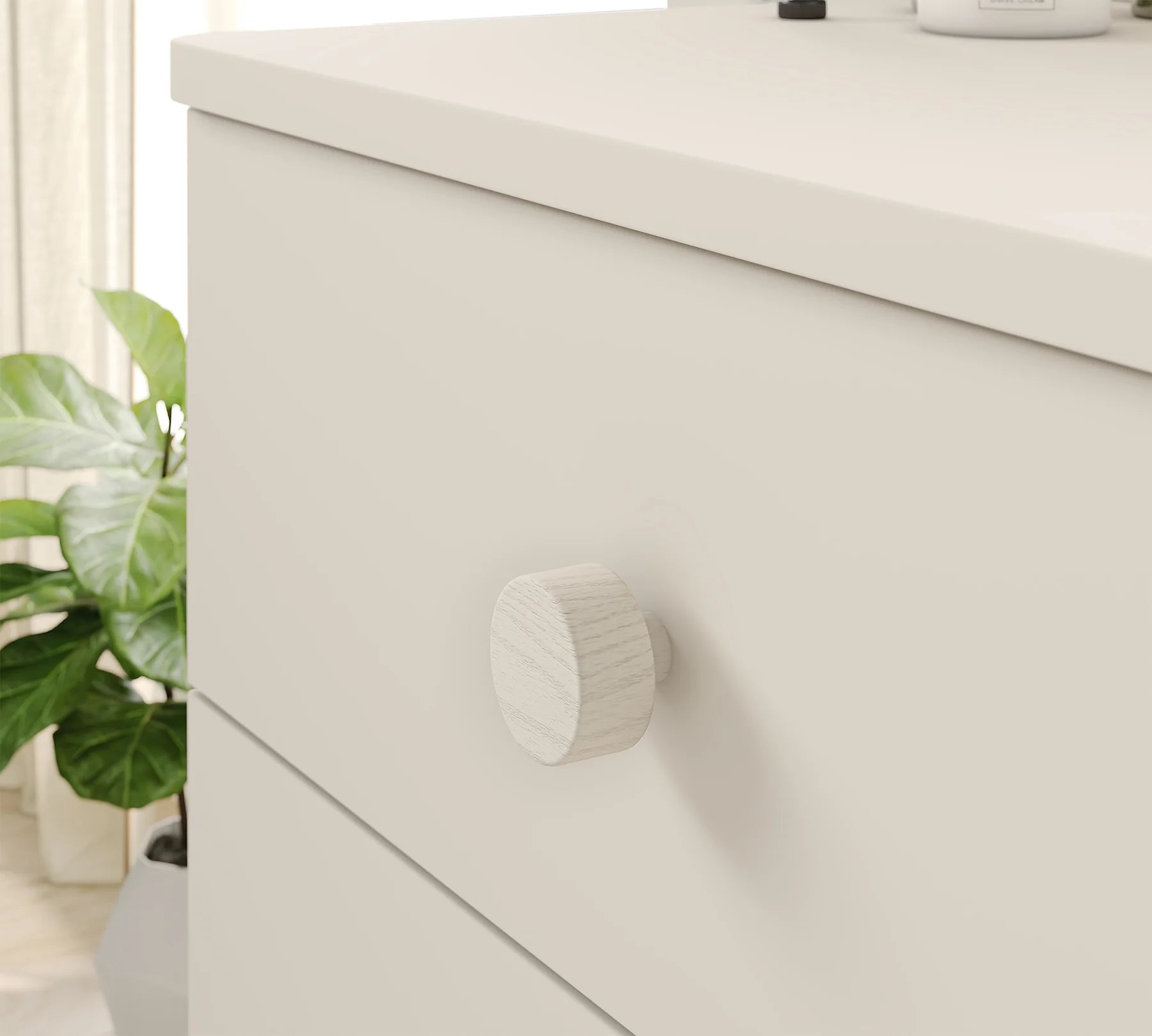 Нощно шкафче «Varia» + две чекмеджета, размер 43х50х41см