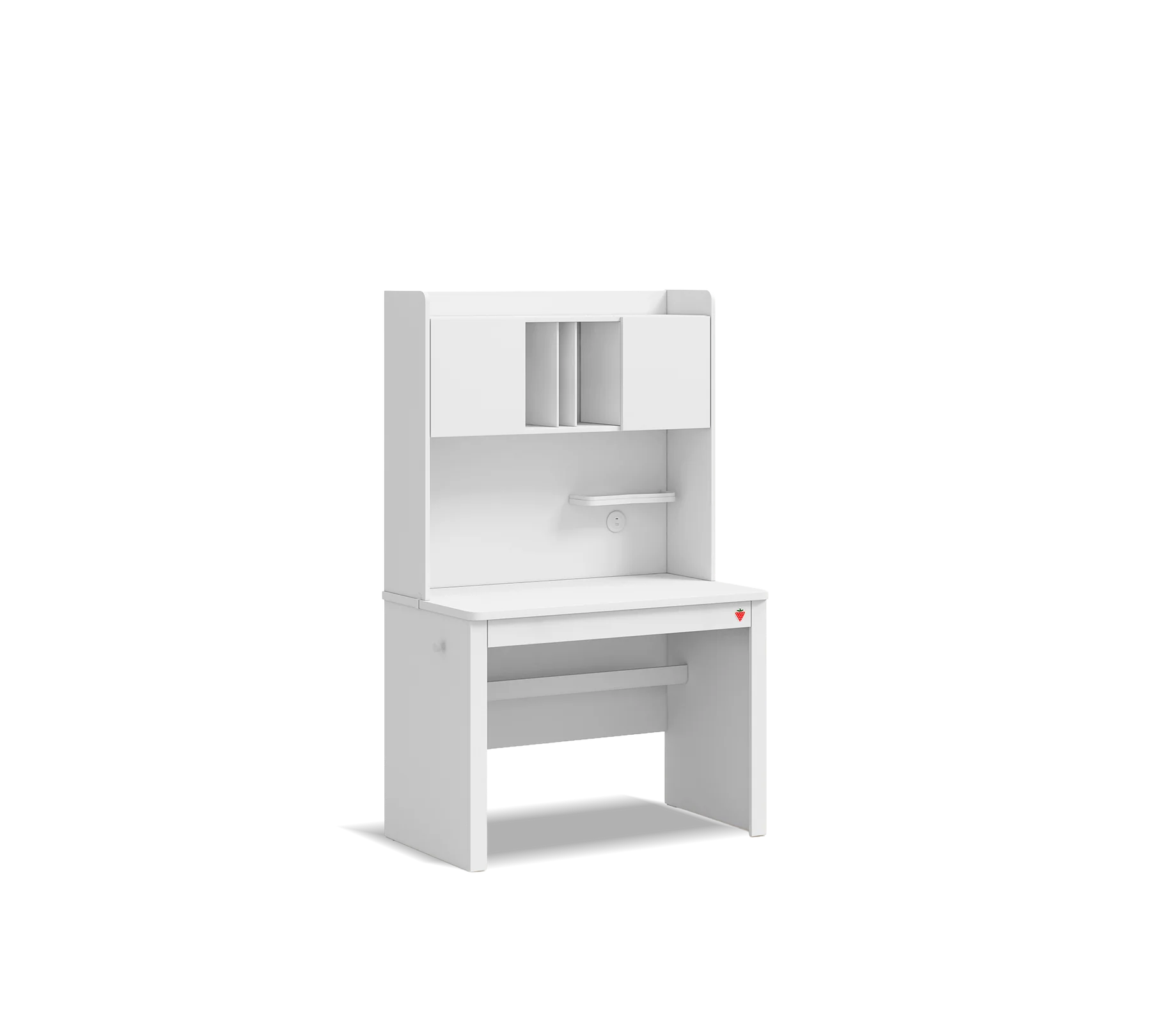 Надстройка за бюро «Varia White» + USB зарядна станция, размер 102x91x28см