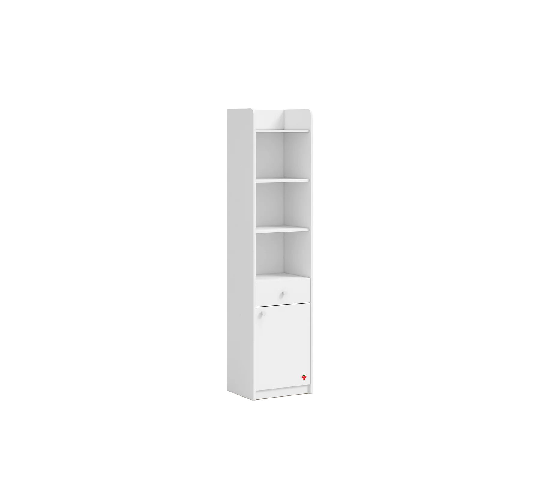 Библиотека «Varia White» + чекмедже и шкаф, размер 43x184x38см