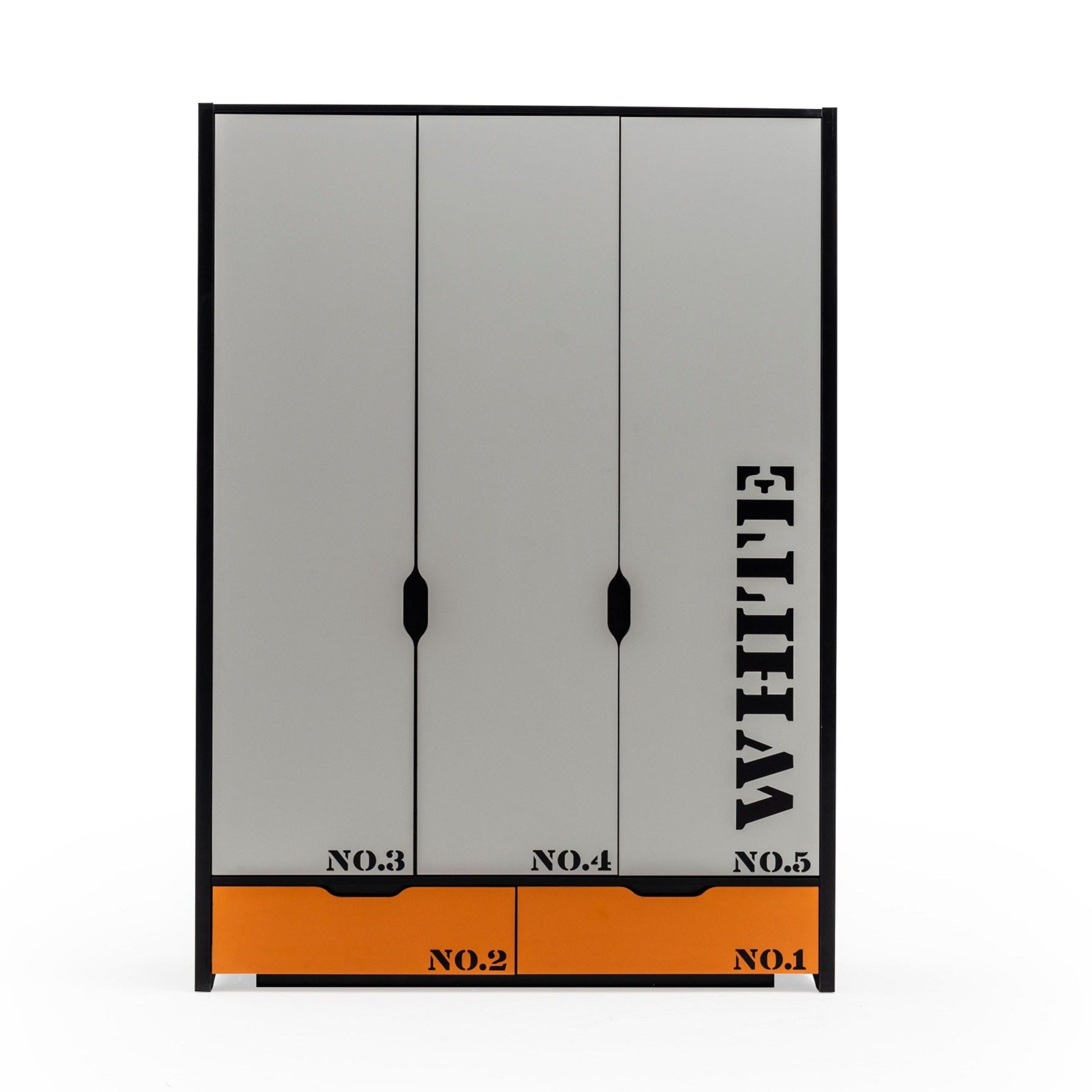 Трикрилен гардероб «Belen» - ширина 150см