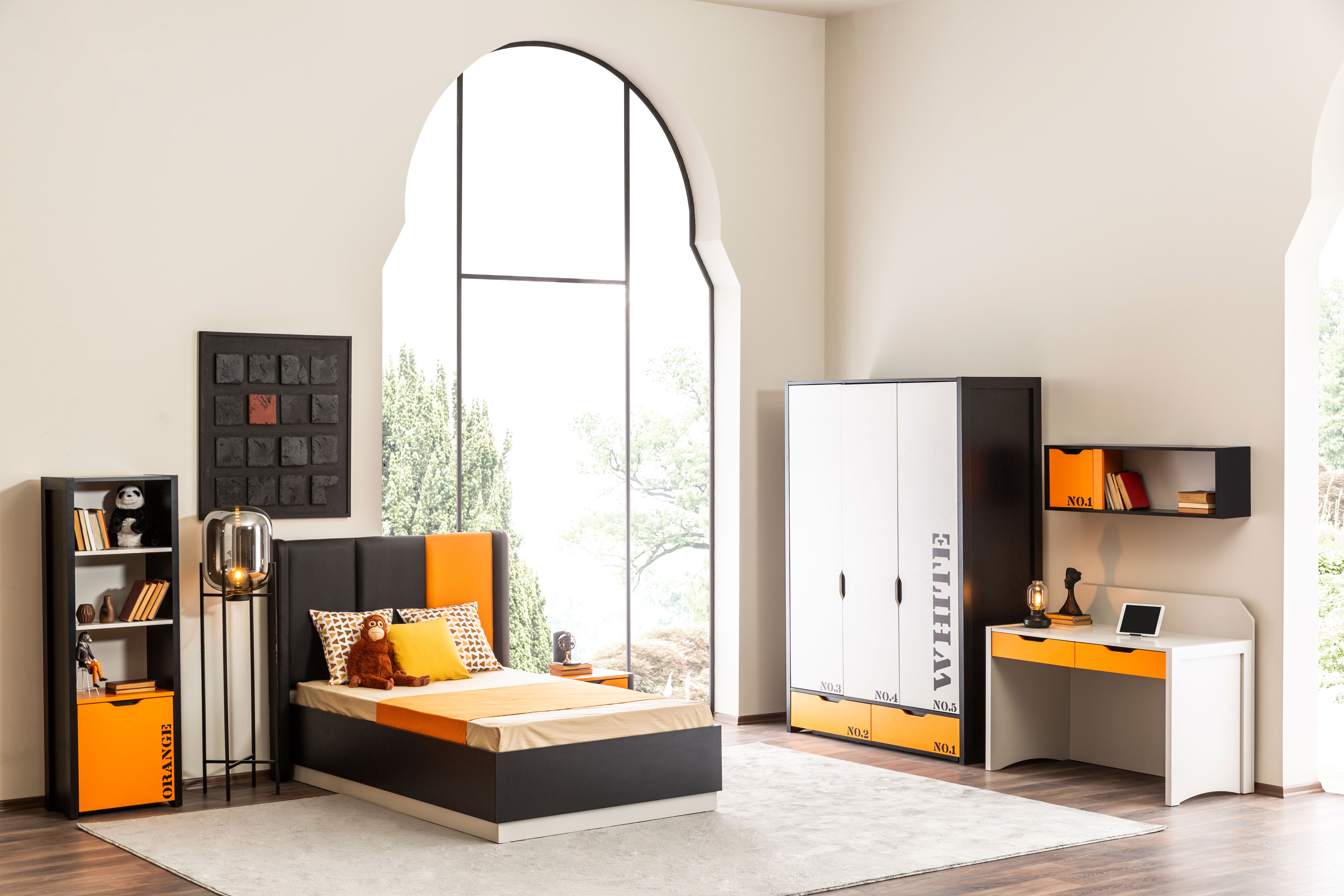 Библиотека «Belen Teen» с размер 55x160x35см