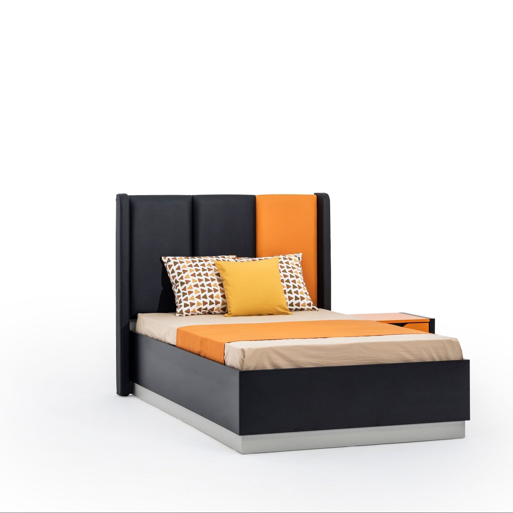 Тапицирано легло «Belen» с място за съхранение, повдигащ механизъм