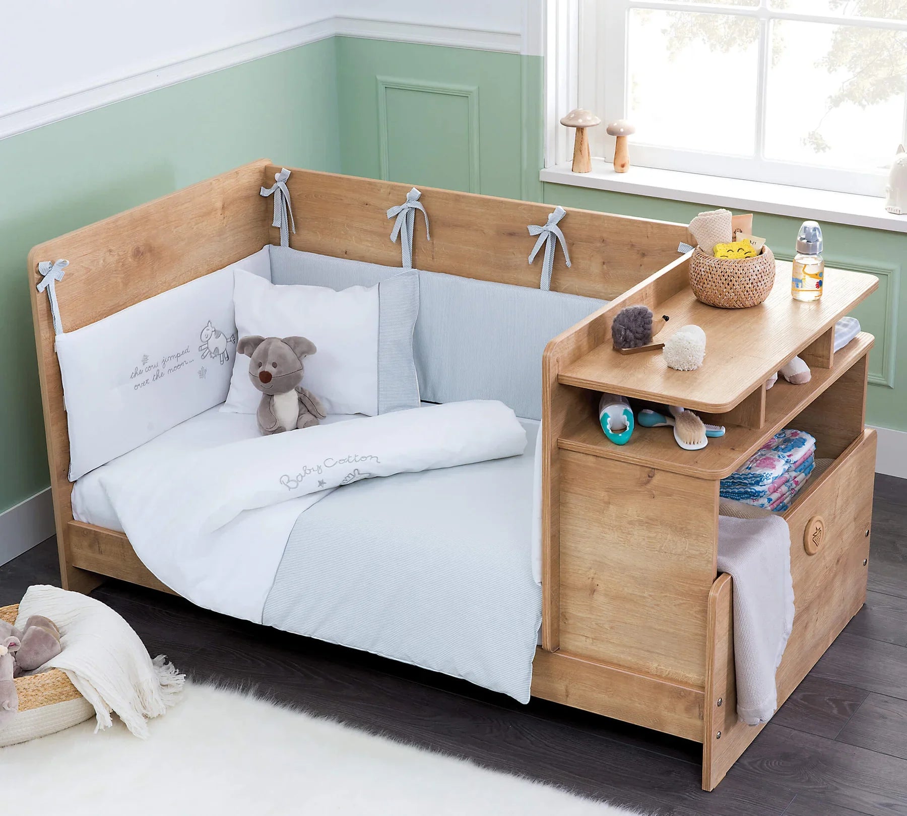 Бебешки спален комплект «Baby Cotton» с размер 75х115см