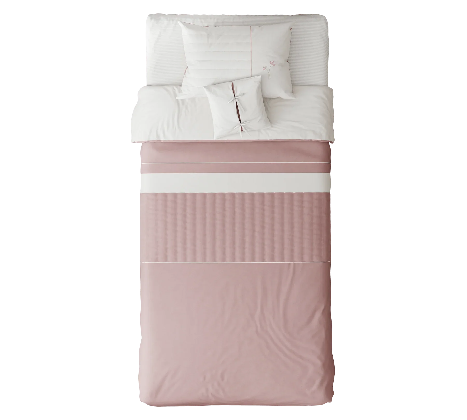 Покривало за легло «Rossy» + калъфка, размер 100-120см