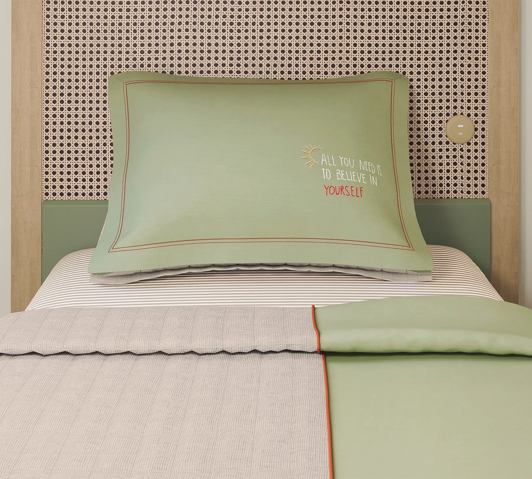 Покривало за легло «Loof» + калъфка, размер 175-235см