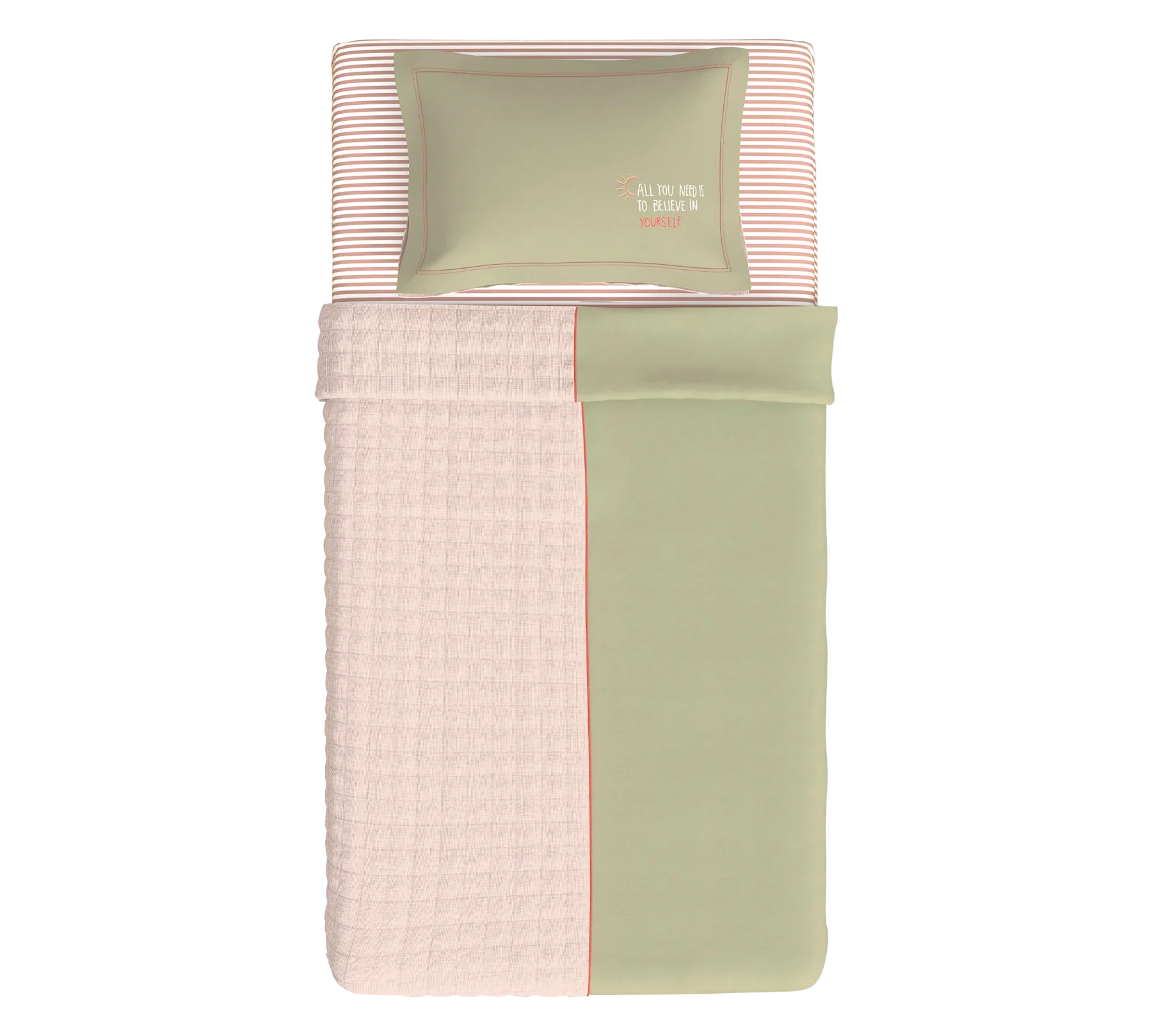 Покривало за легло «Loof» + калъфка, размер 175-235см