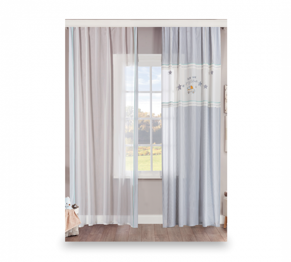 Тънко детско перде Baby Cotton (150/260см)