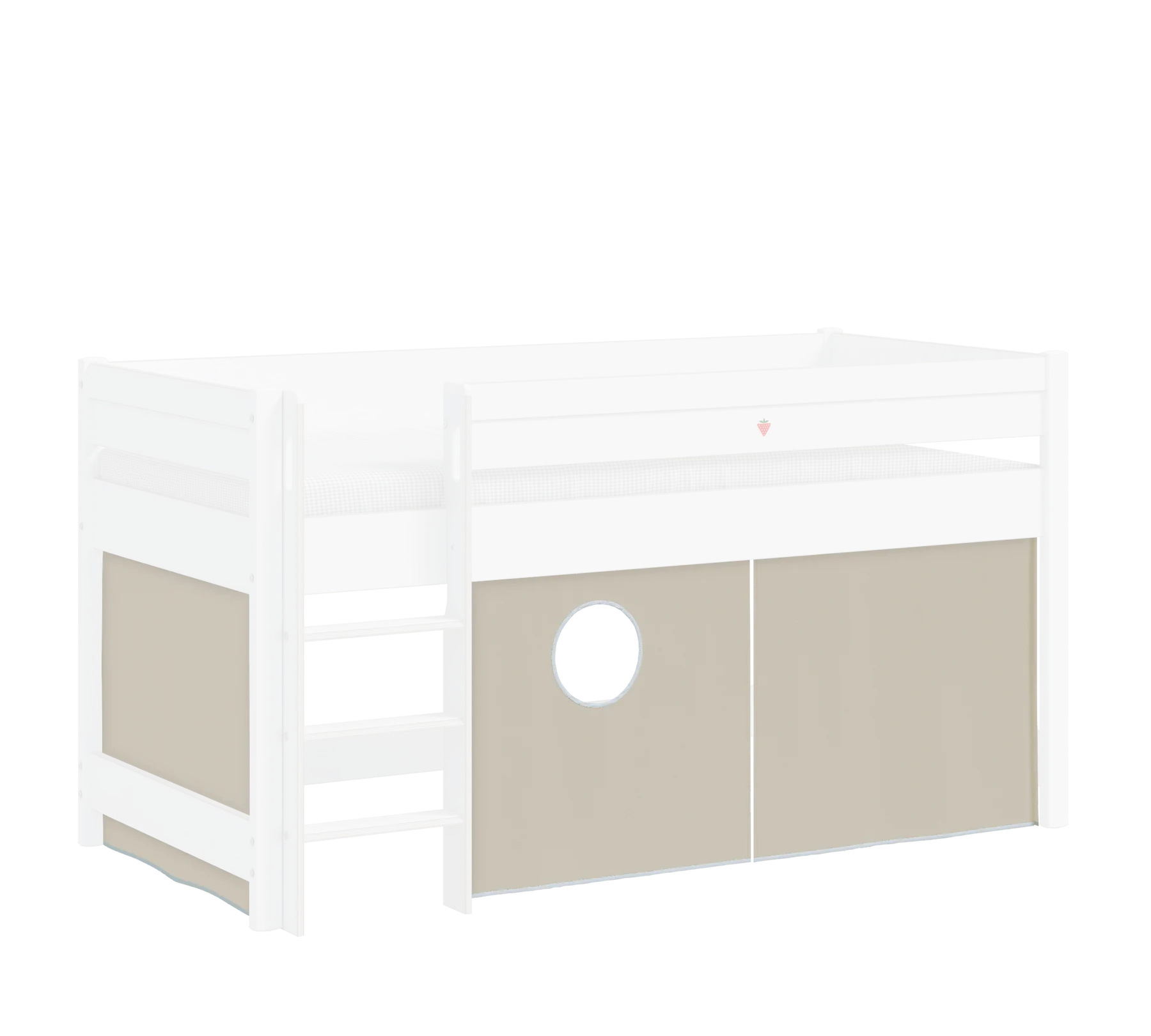 Завеса за игра «Montes» цвят крем