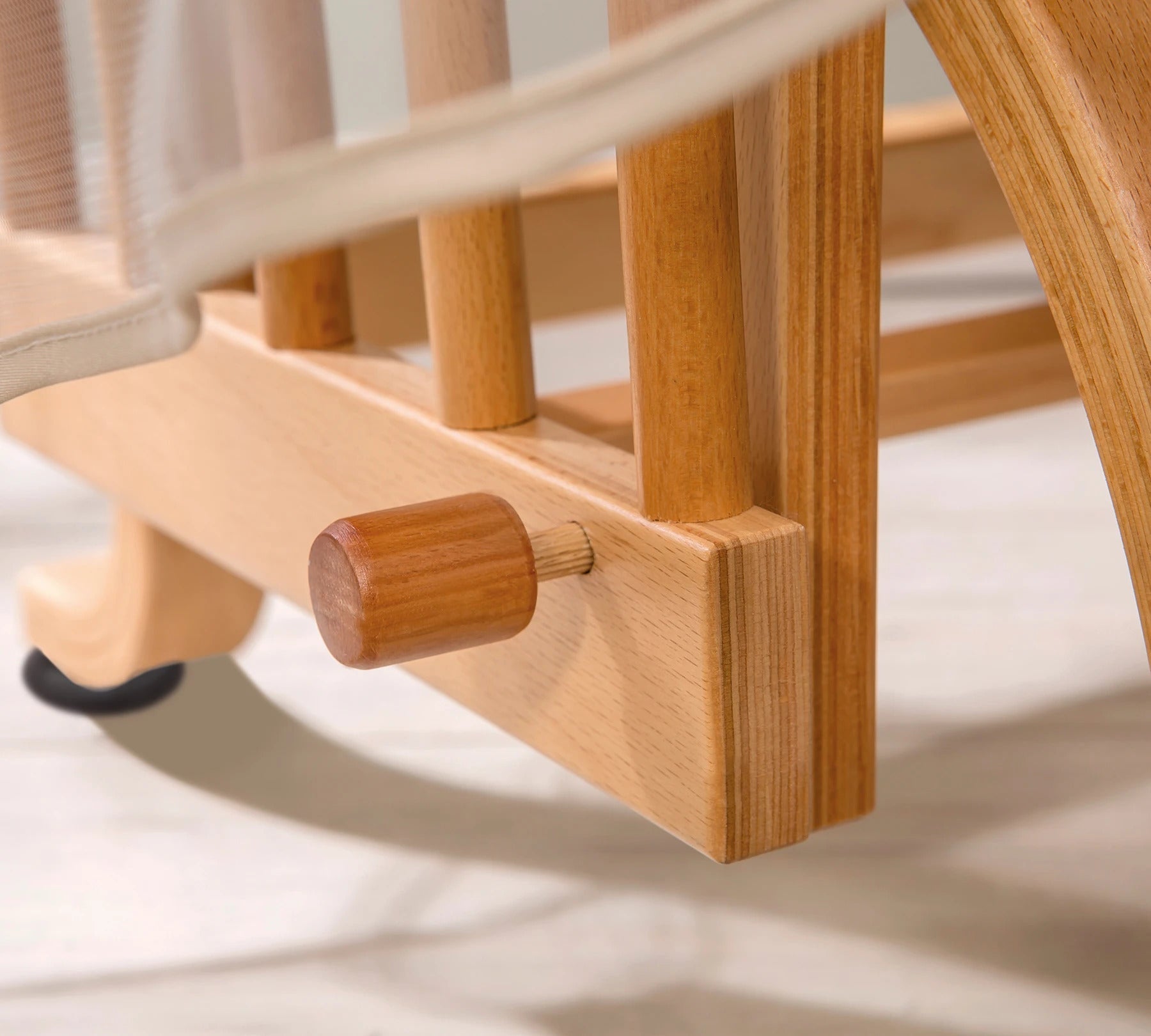 Бебешка кошара - люлка «Natural» за матрак 45х80см