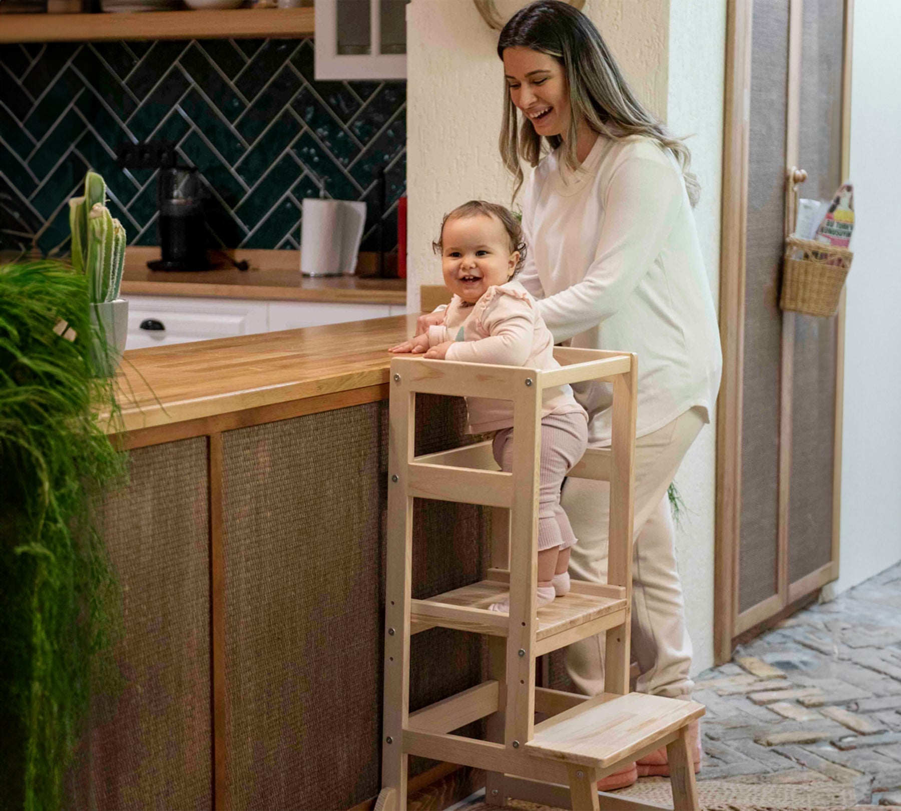 Помощна стълба - кула «Montessori»