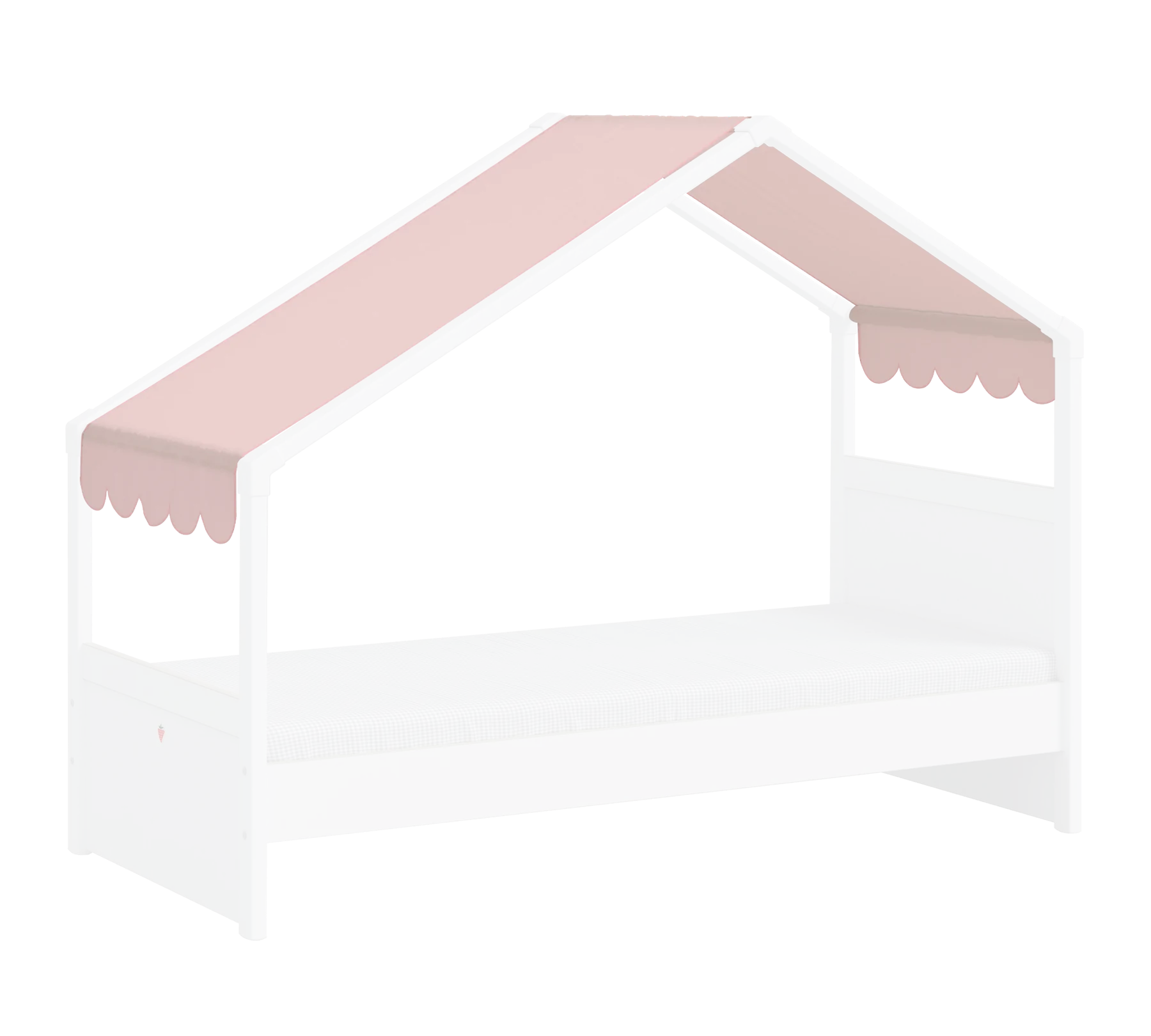 Тента за легло «Montes» цвят розов