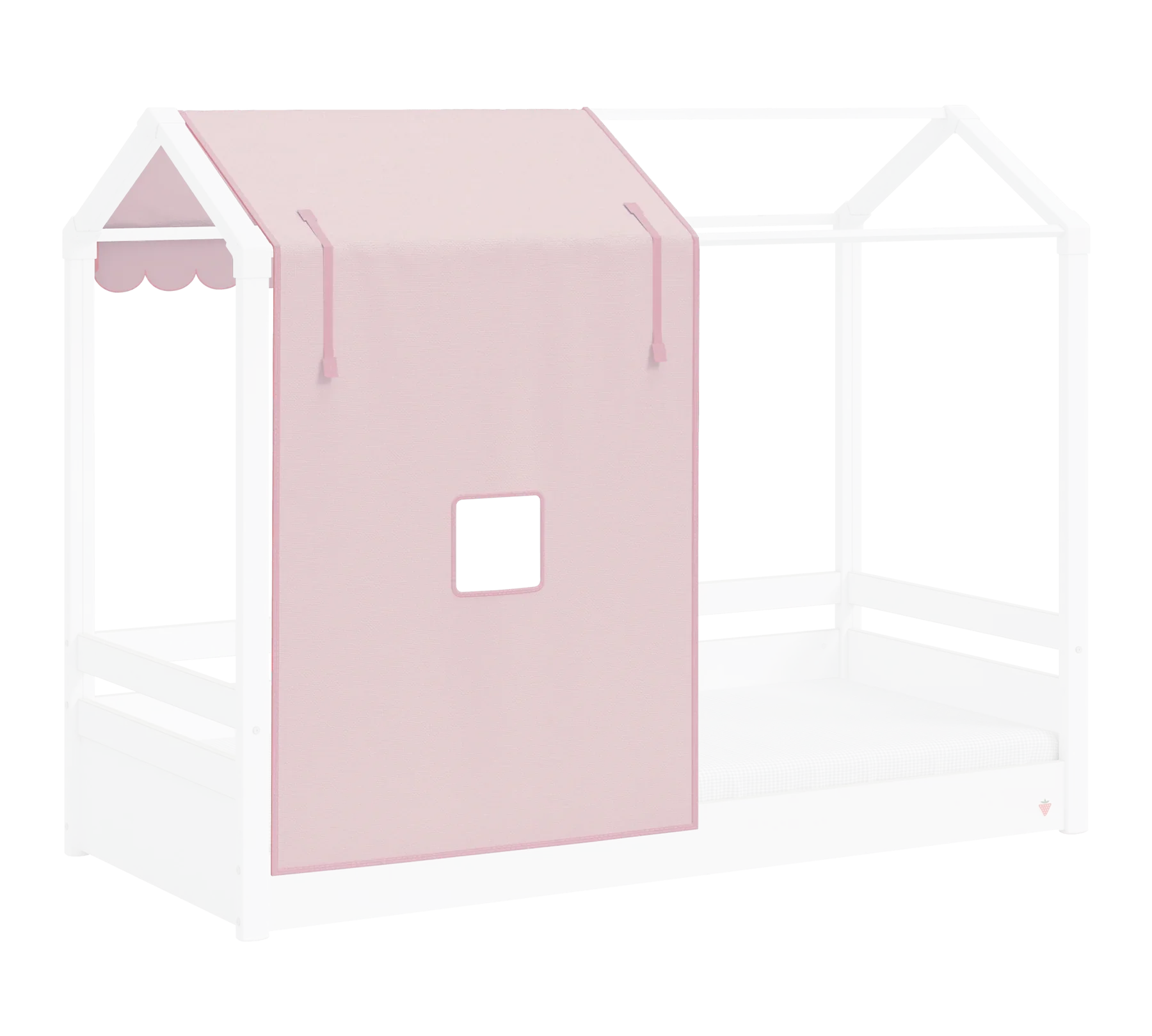 Тента за легло «Montes» цвят розов