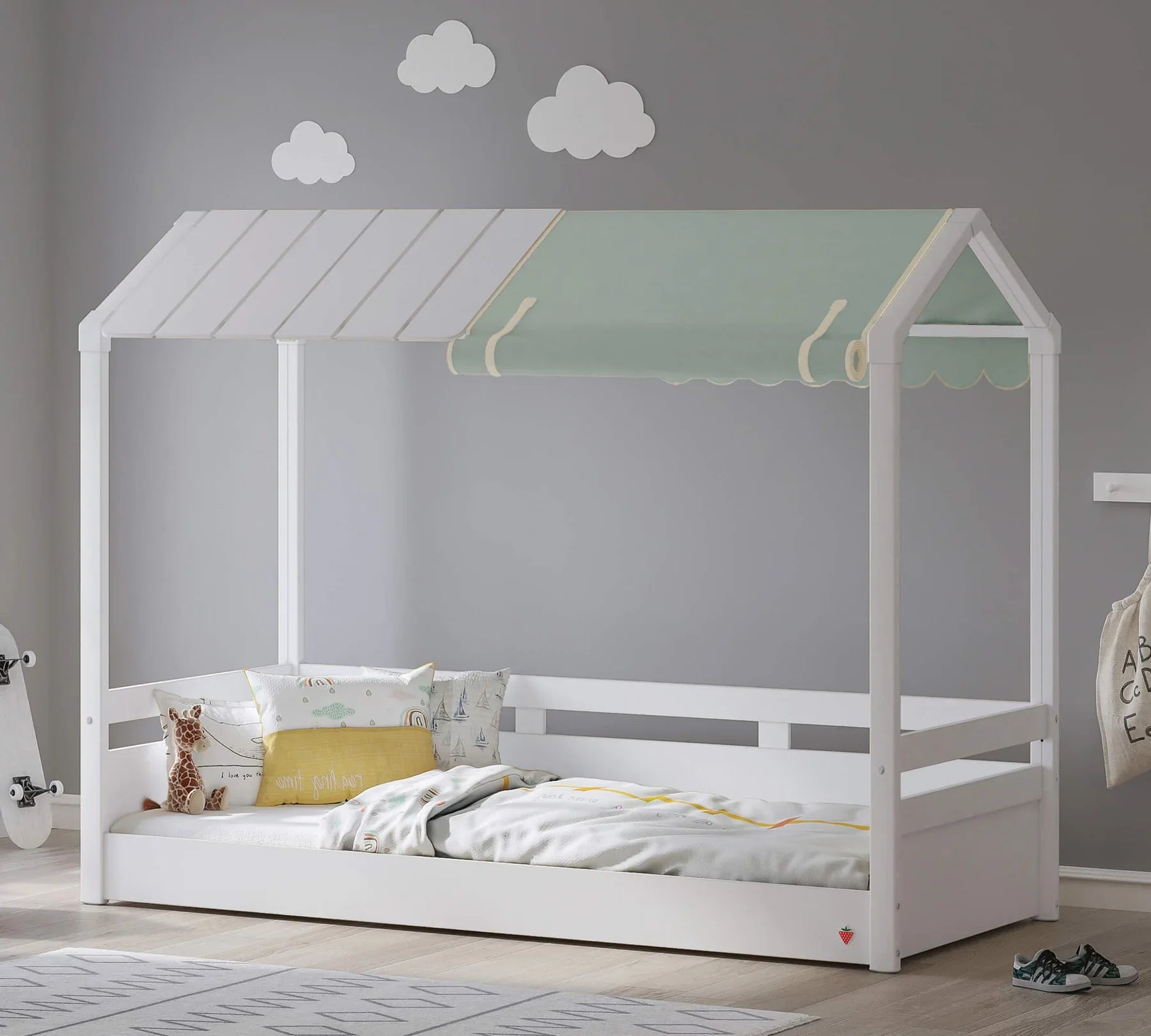 Тента за легло «Montes» цвят зелена