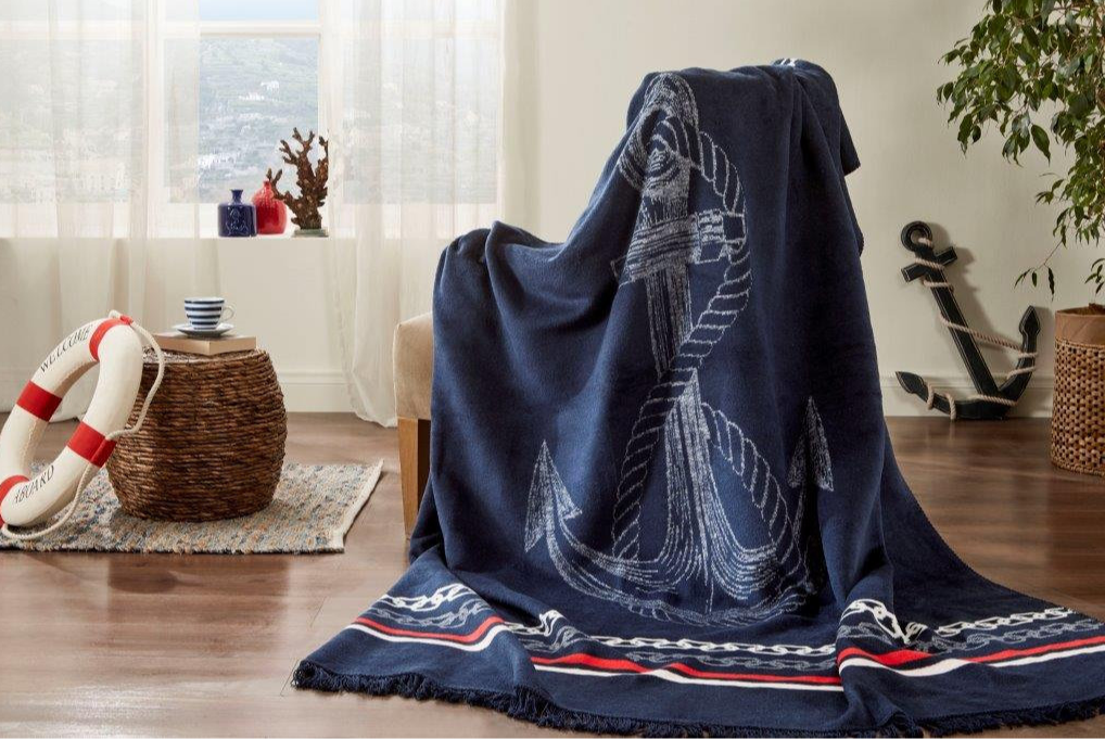 Одеяло «Navy» - памук