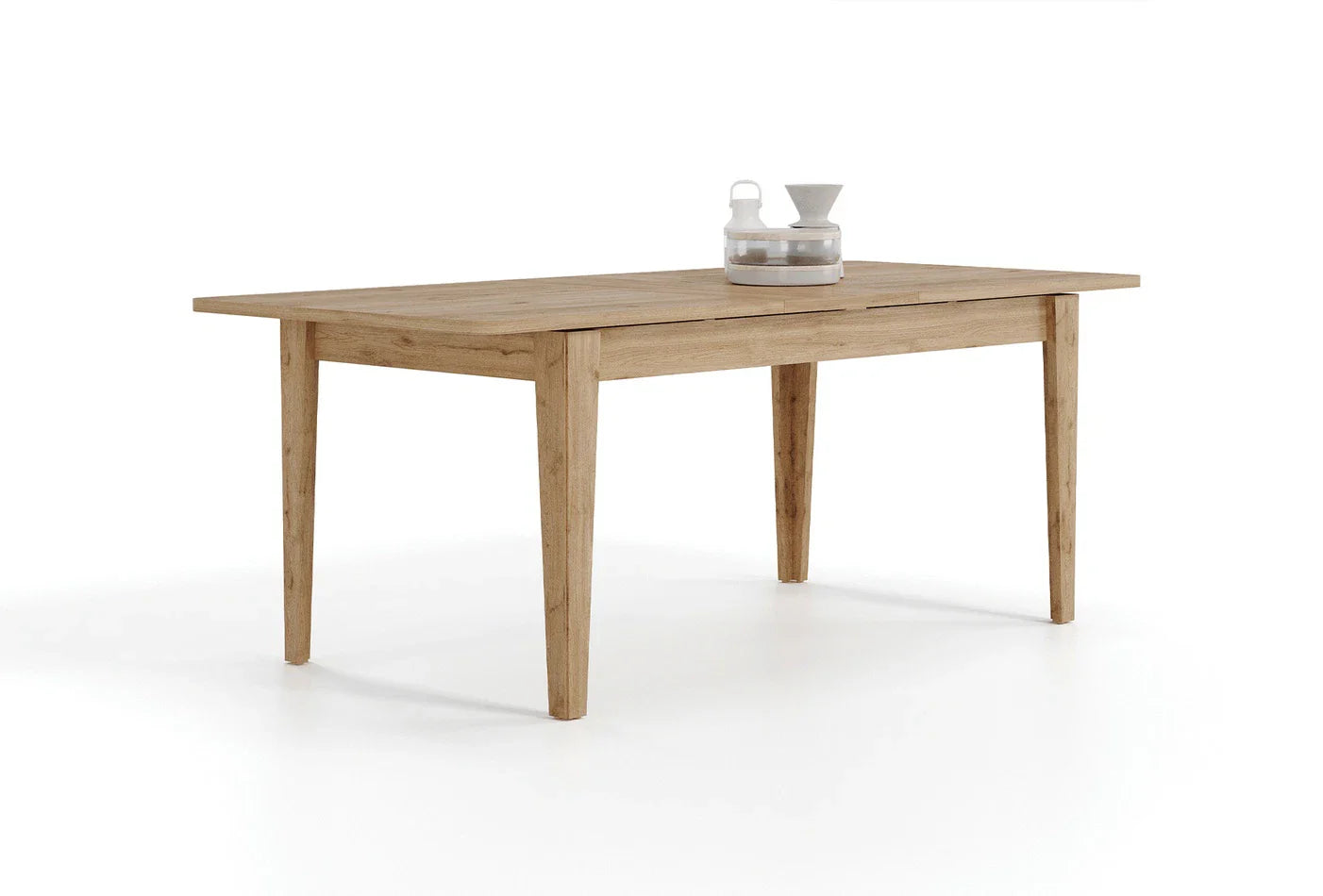 Трапезна разтегателна маса «Cante» с размер 160х76х90см