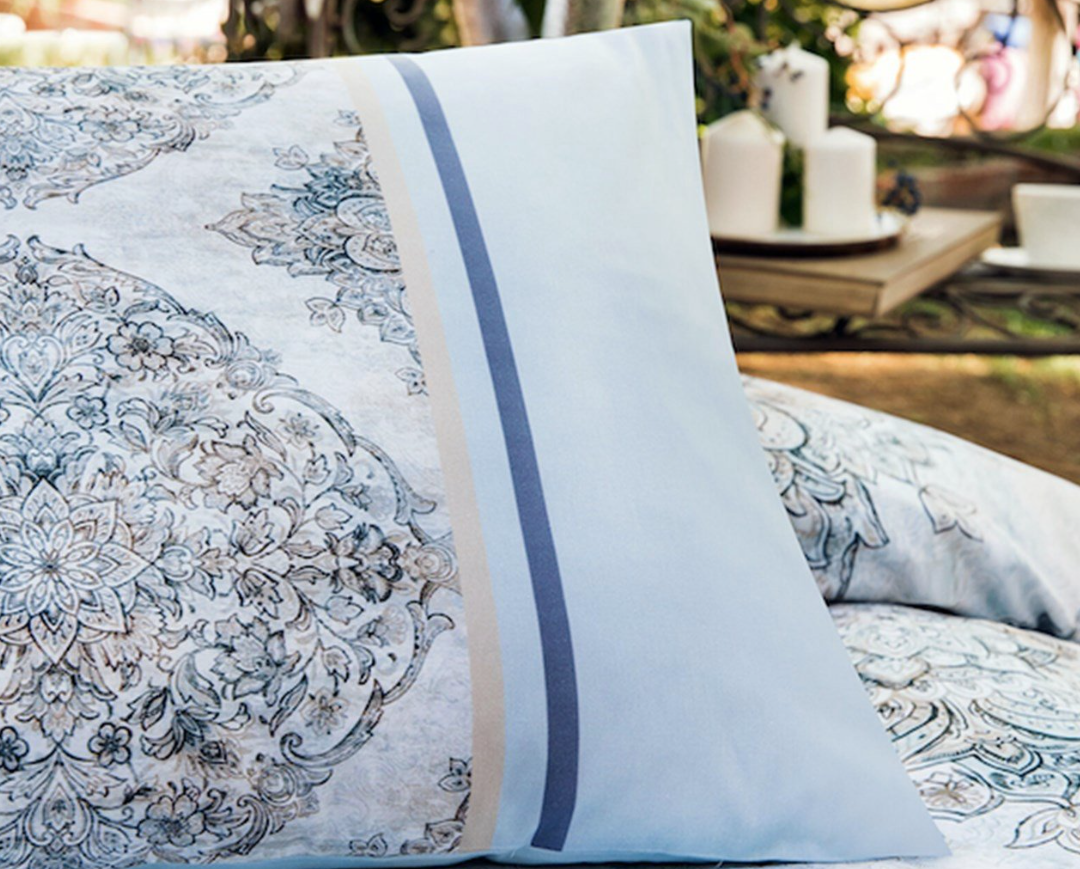 Двоен спален комплект «Bej Ethnique» - 4 части, ранфорс