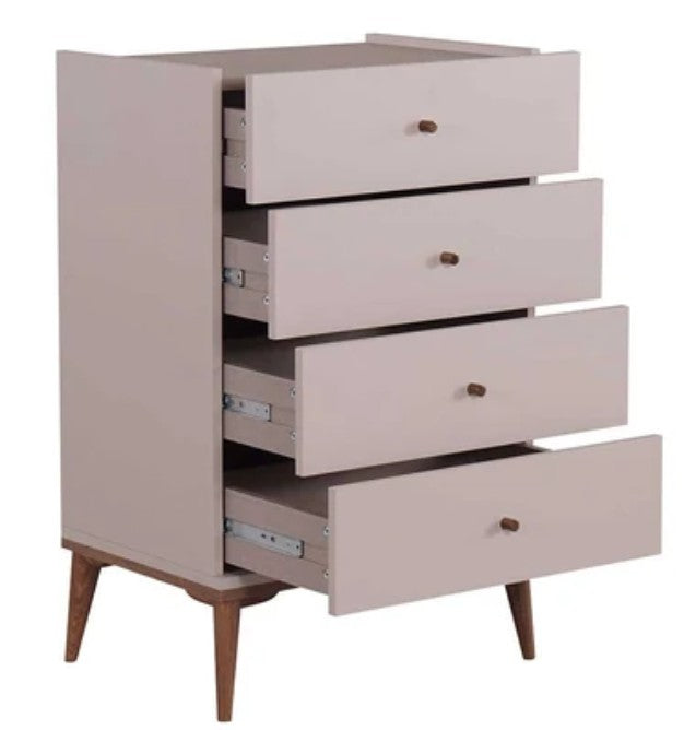 Скрин «Pastel» с четири чекмеджета, размер 64х100х45см