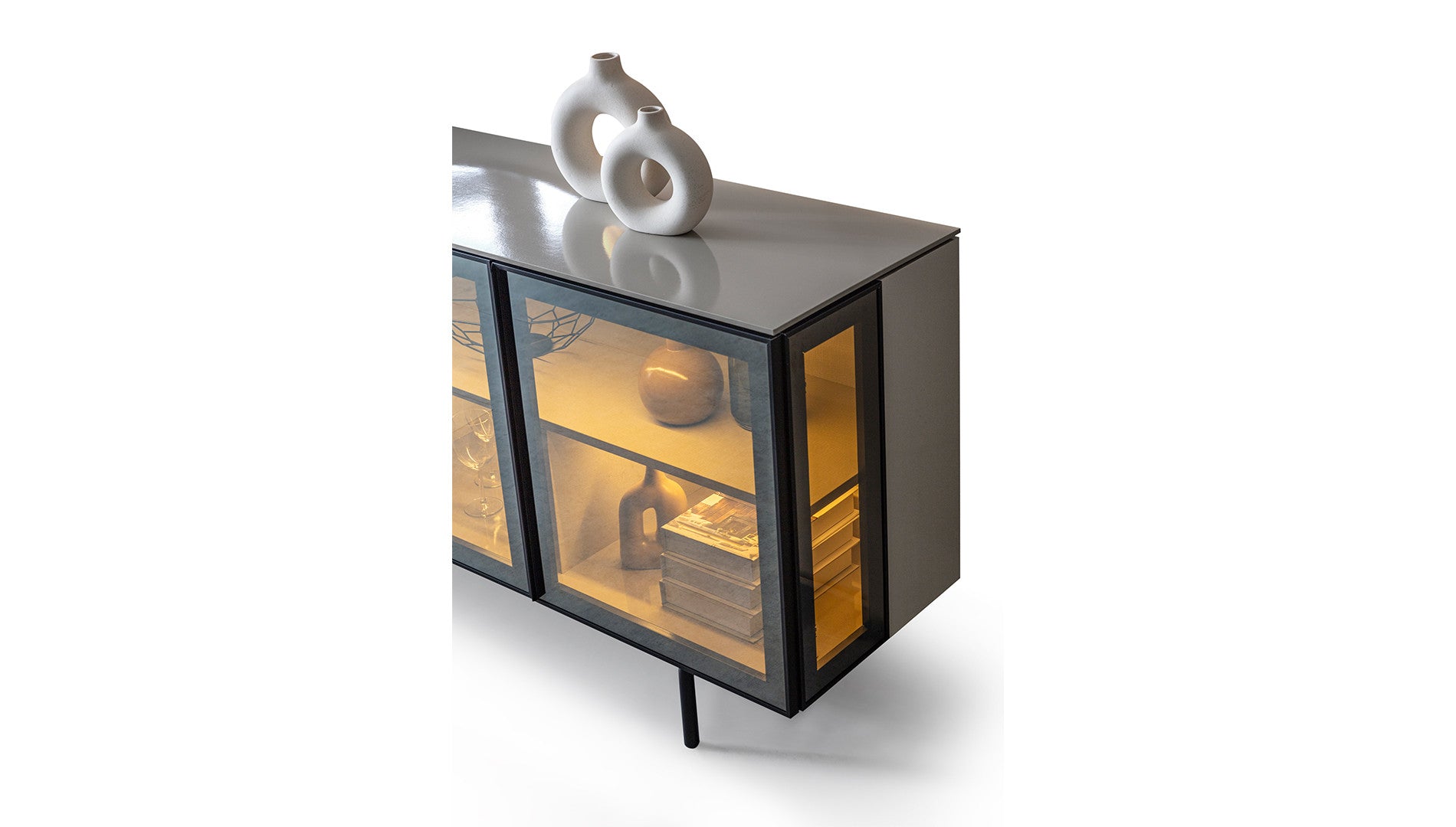 Бюфет «Zenith» + LED осветление, размер 210х80х45см