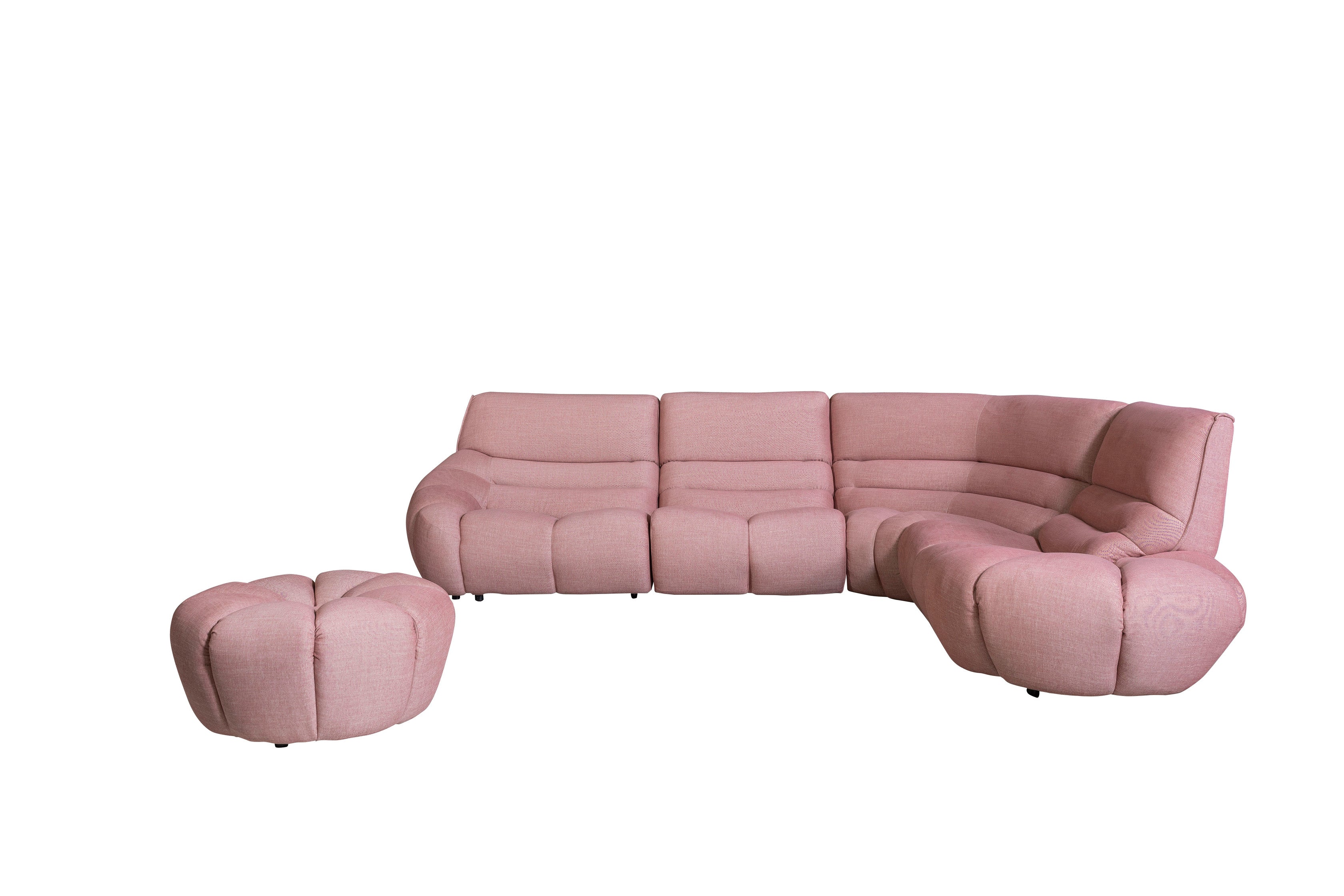 Ъглов диван «Silva» + декоративни възглавници, ширина 310см