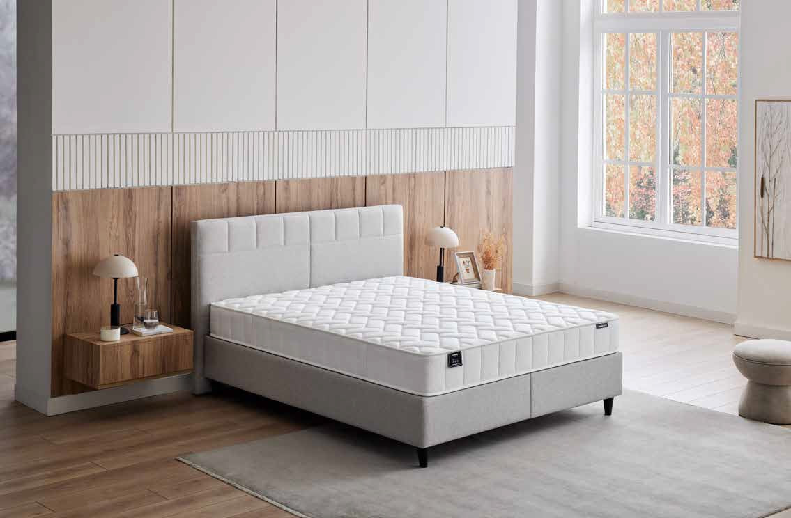 Матрак «Supreme Star» с бамбукови влакна, DHT пружинна система, 23 см