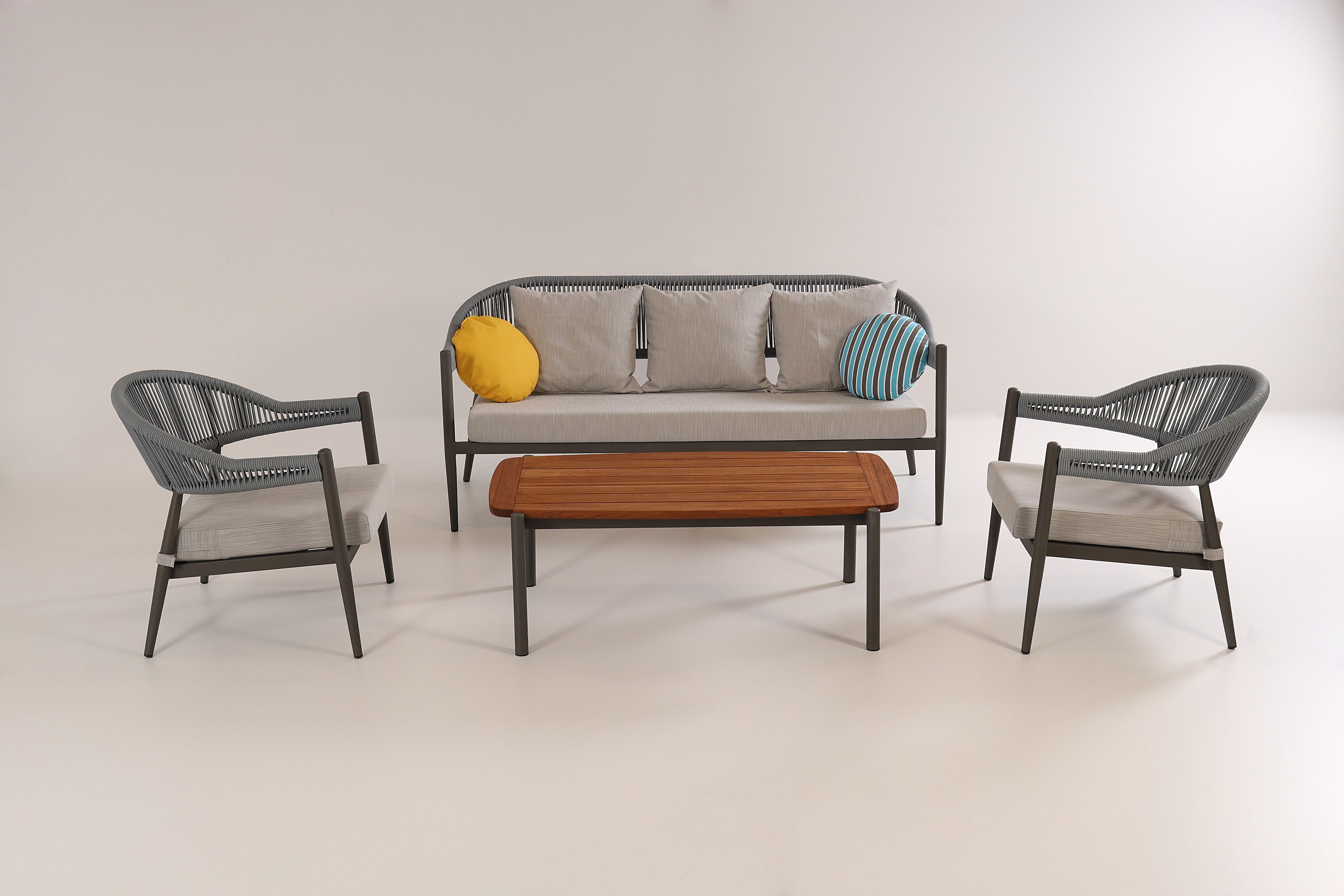 Градинско канапе «Baticon» с африкански тик