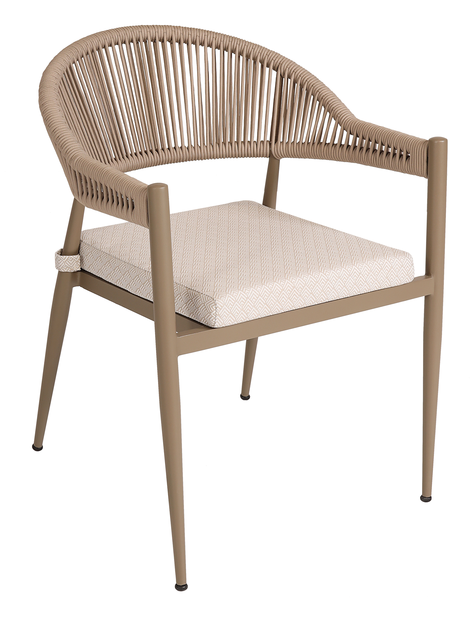 Градински стол «Baticon» с африкански тик