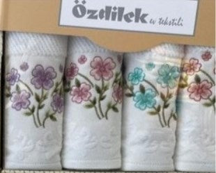 Комплект хавлии «Pansy» - 4 части, памук, размер 50х90см