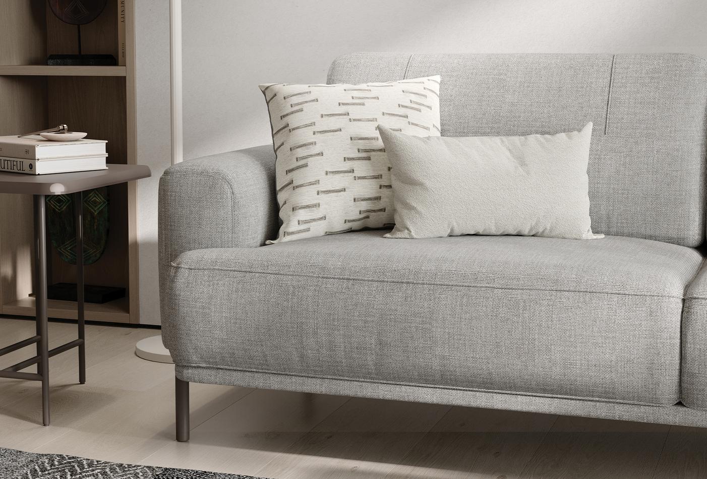 Триместен разтегателен диван «Varena» + 3 декоративни възглавници, ширина 228см